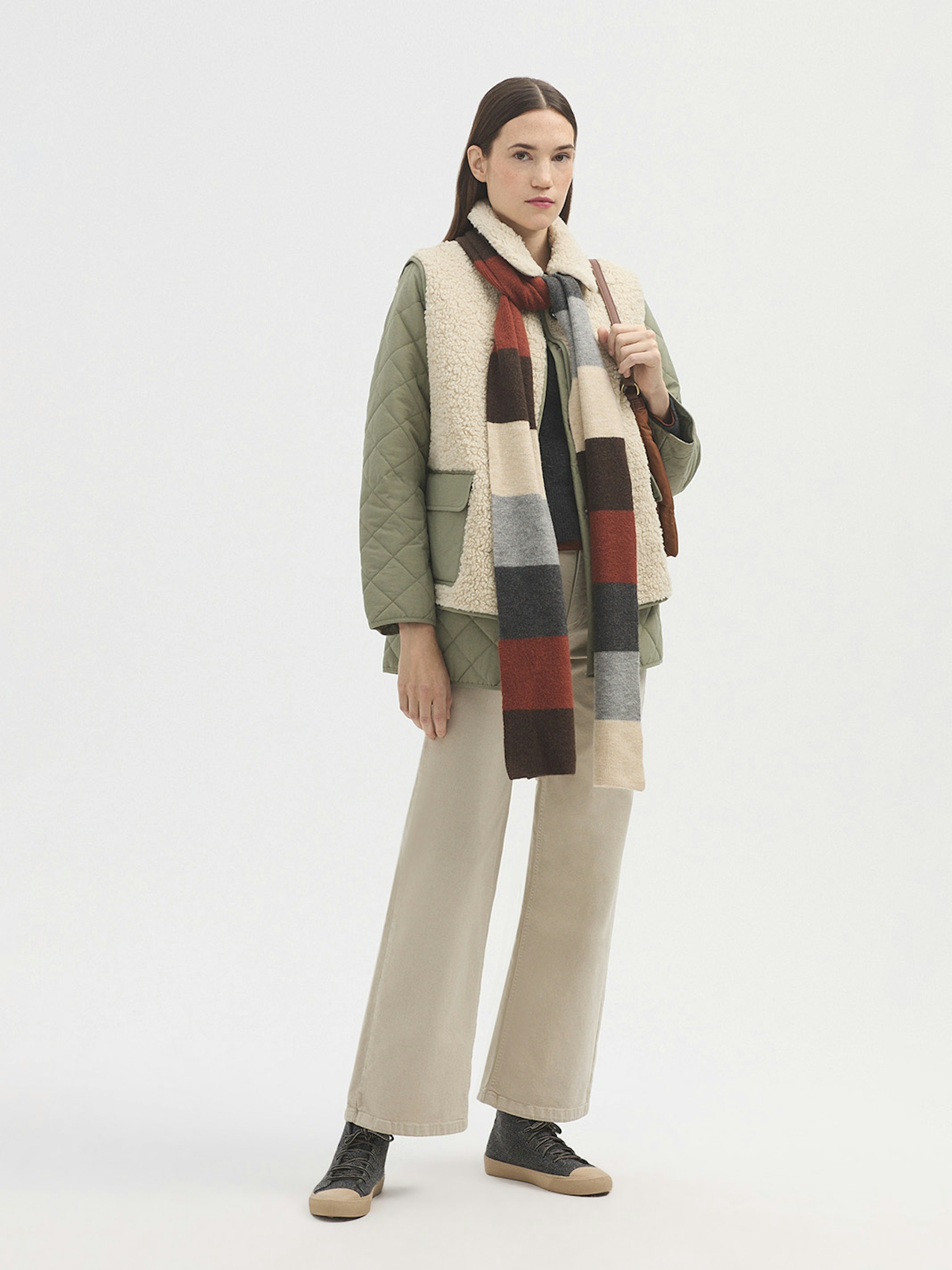 Jacket with removable gilet