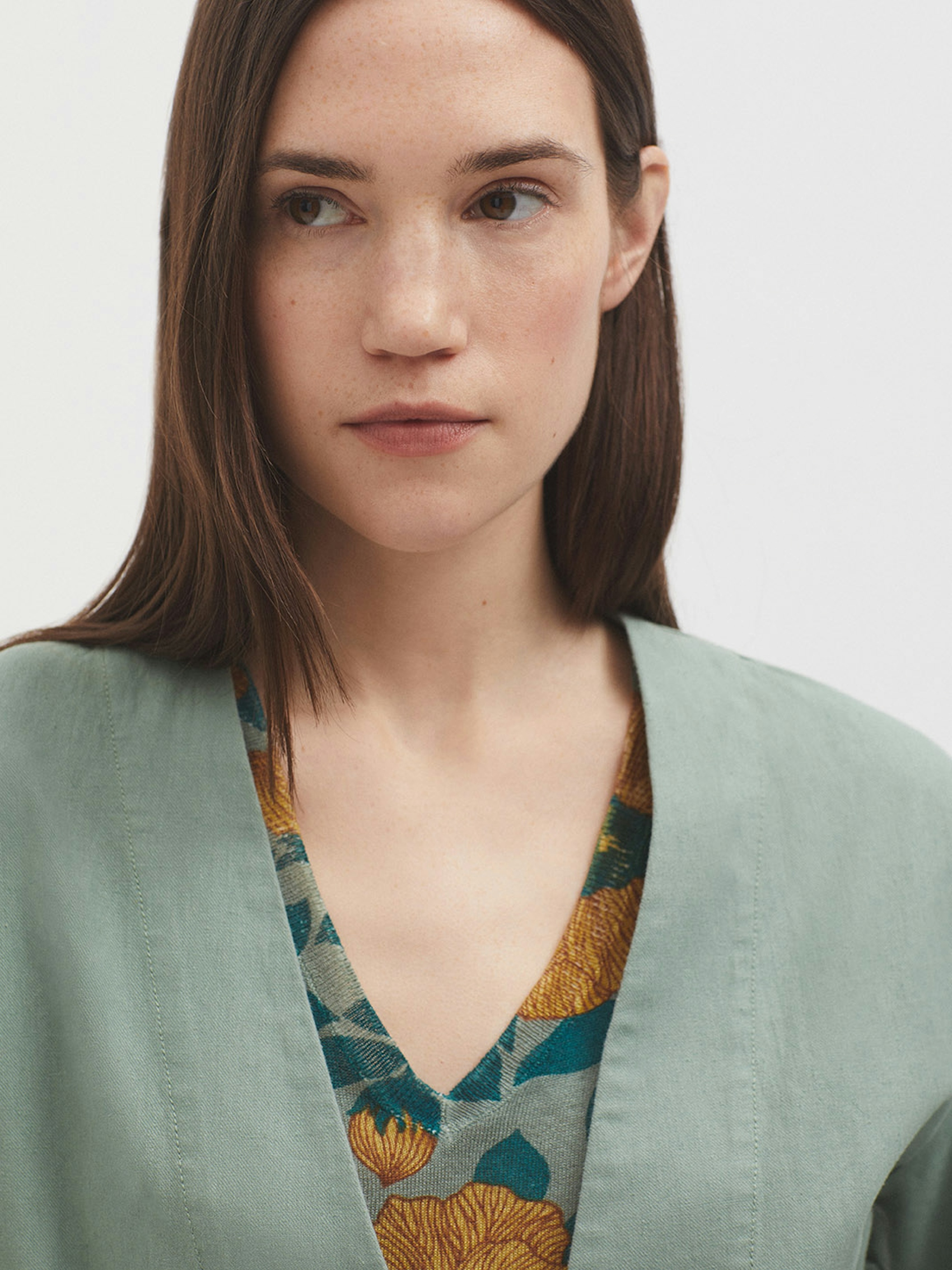 Veste avec ceinture