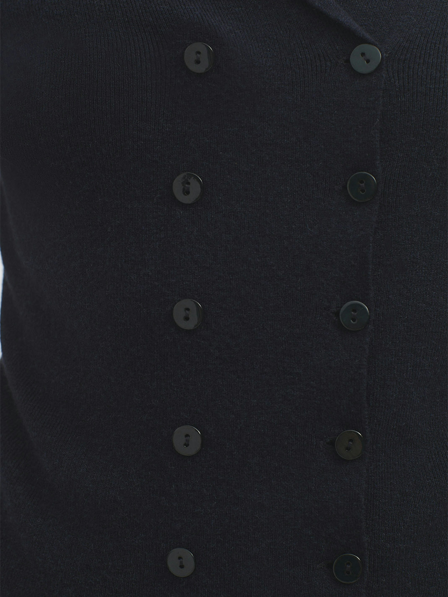 Double-breasted cardigan