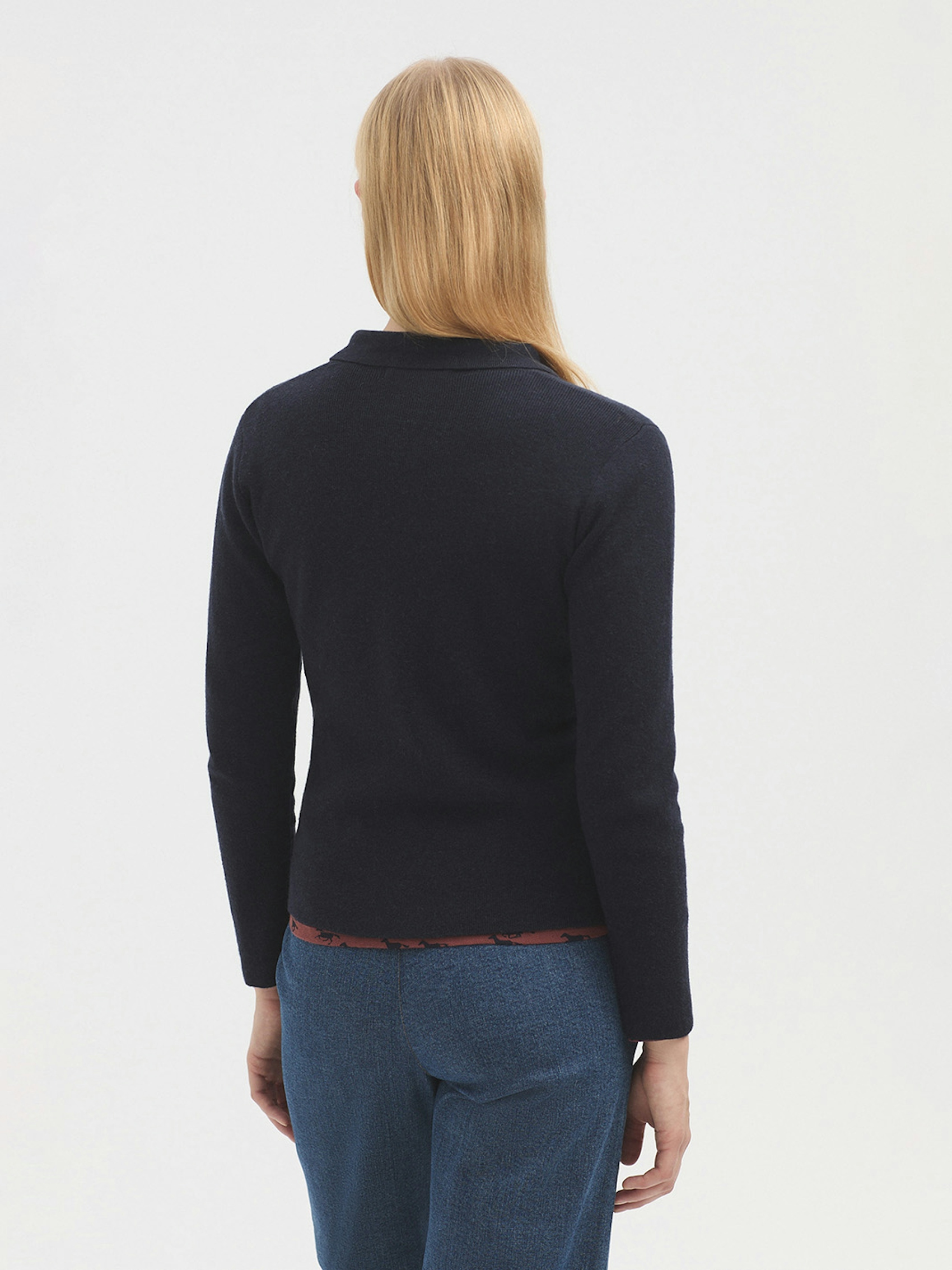 Double-breasted cardigan