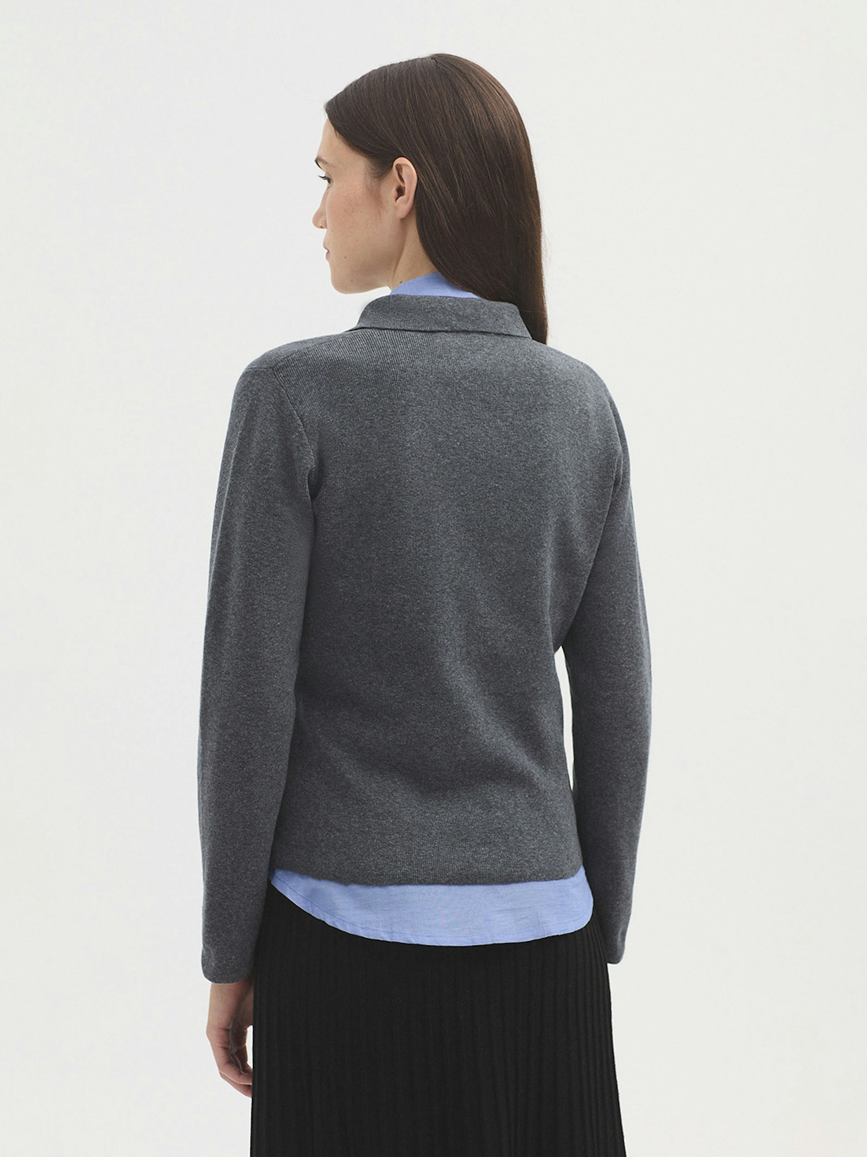 Double-breasted cardigan