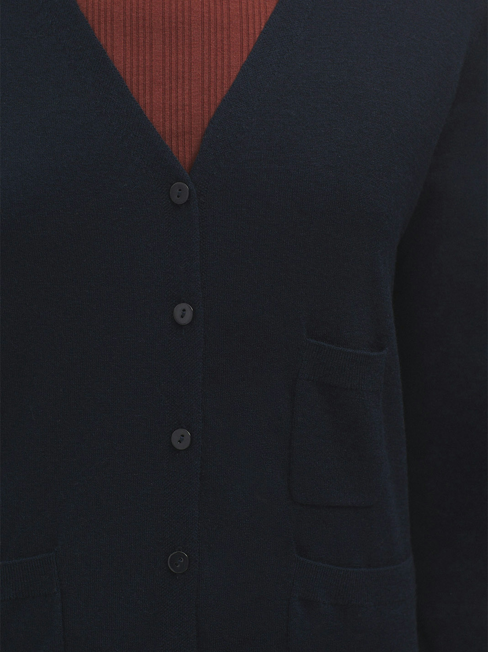Merino wool cardigan