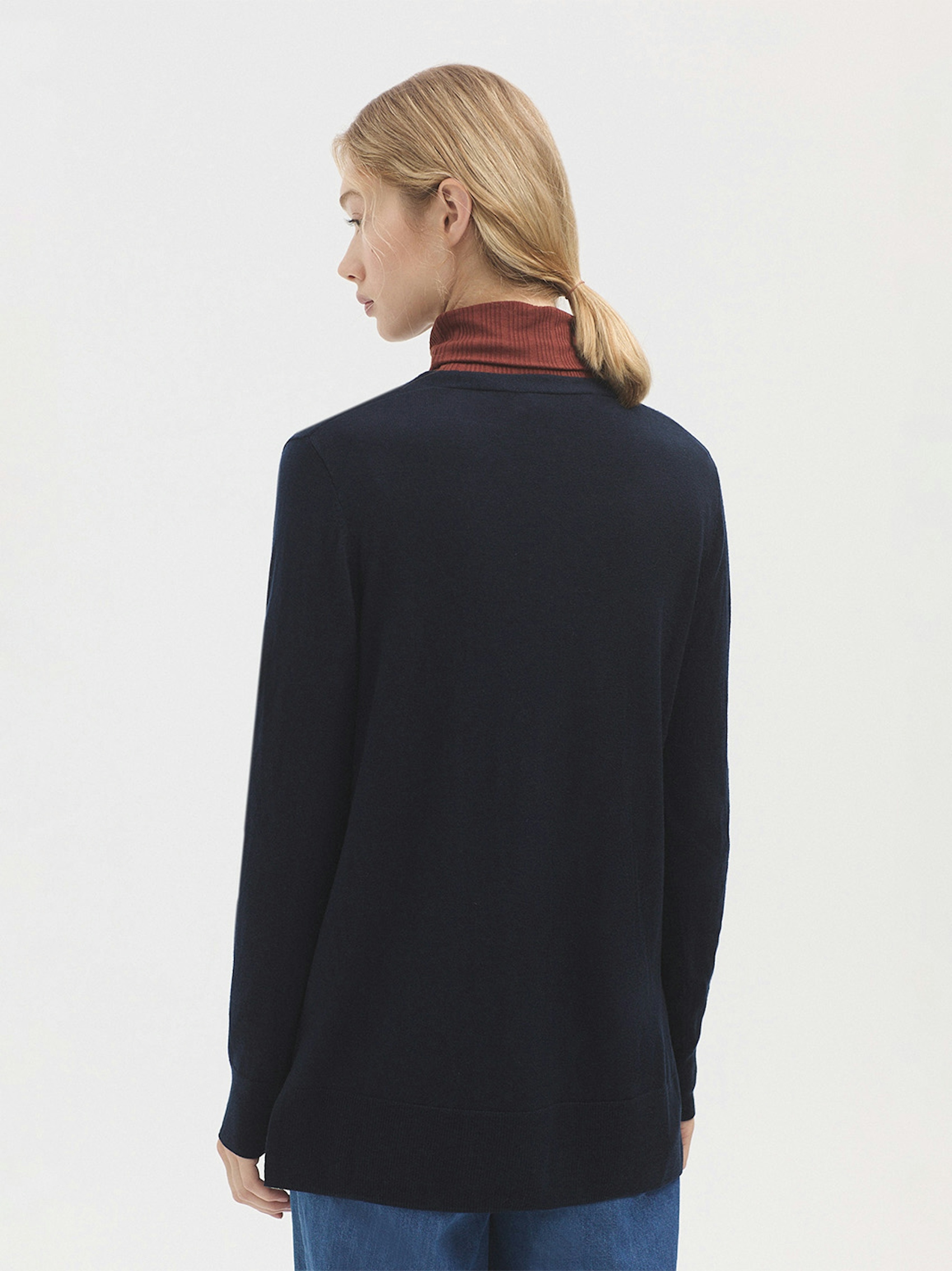 Merino wool cardigan