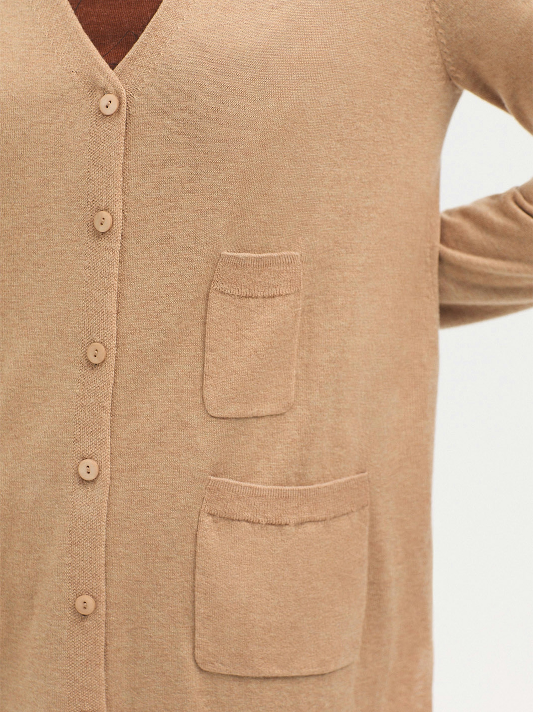 Merino wool cardigan