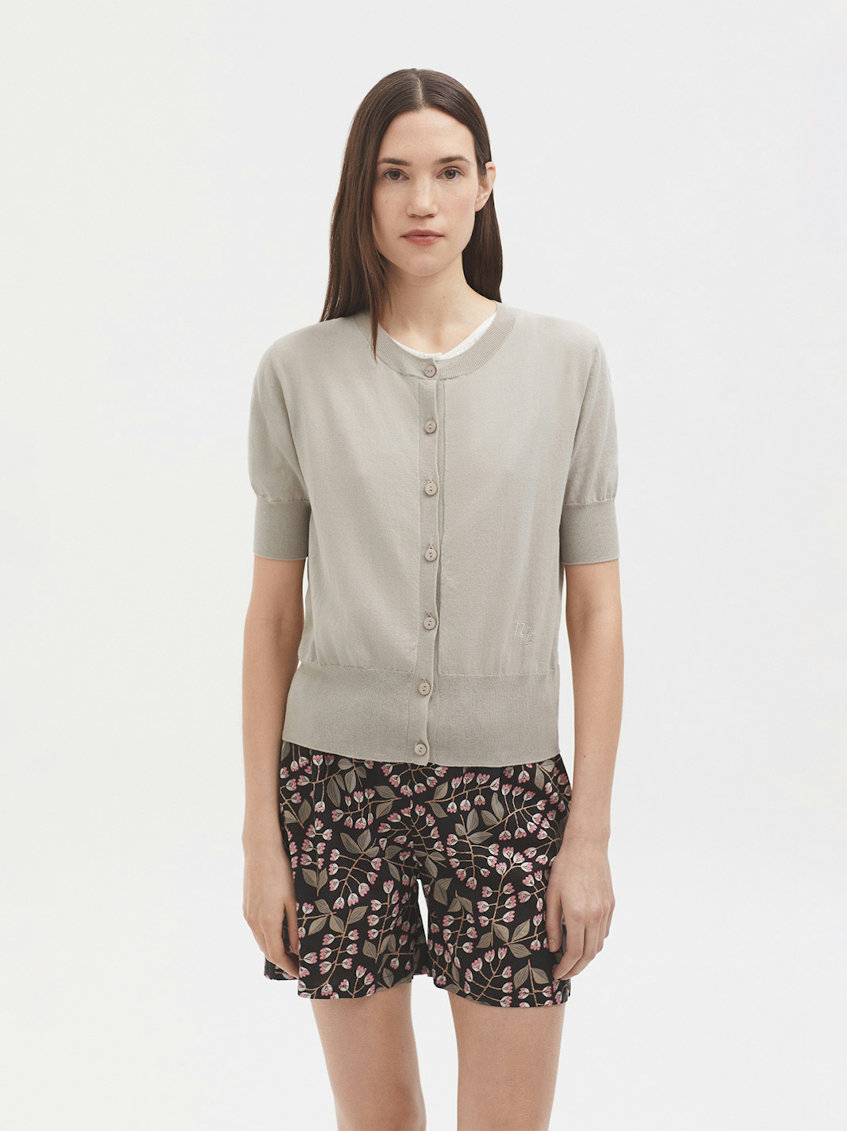 NT short sleeve cardigan