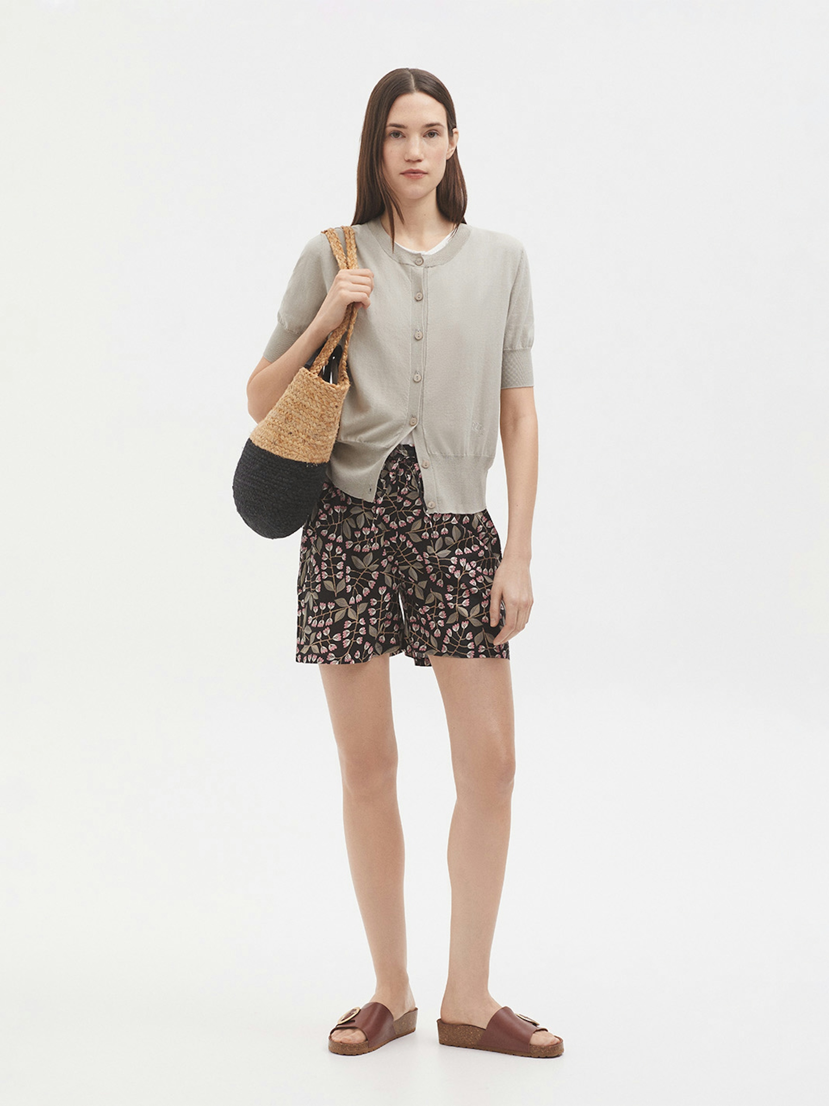 NT short sleeve cardigan