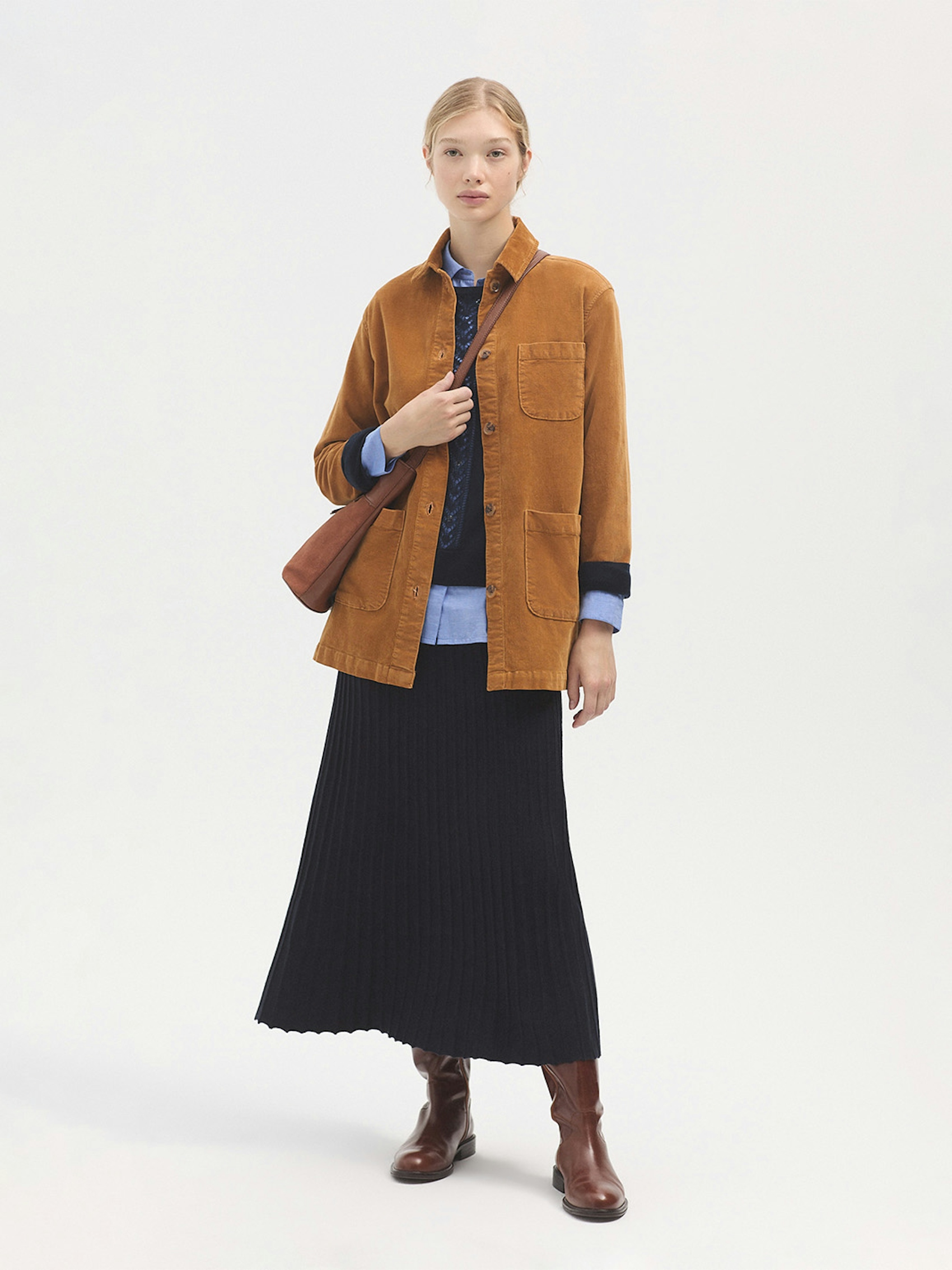Micro cord jacket