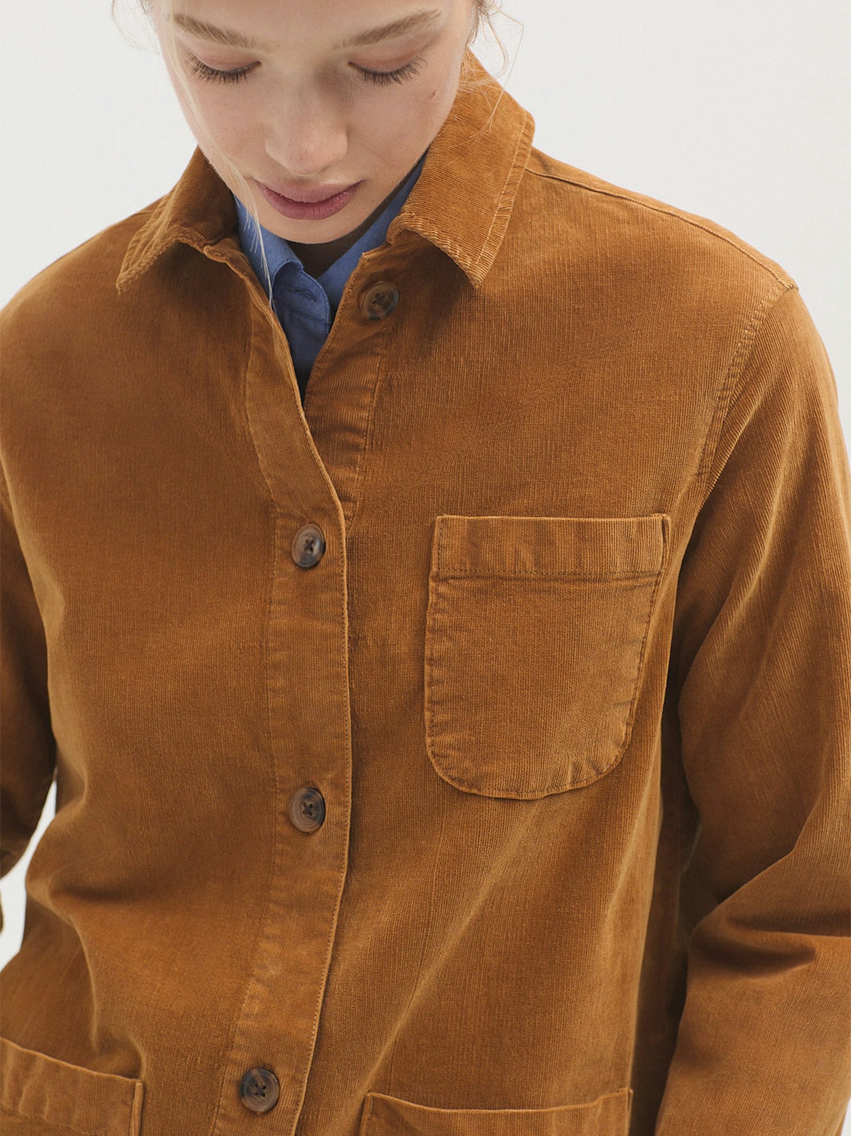Micro cord jacket