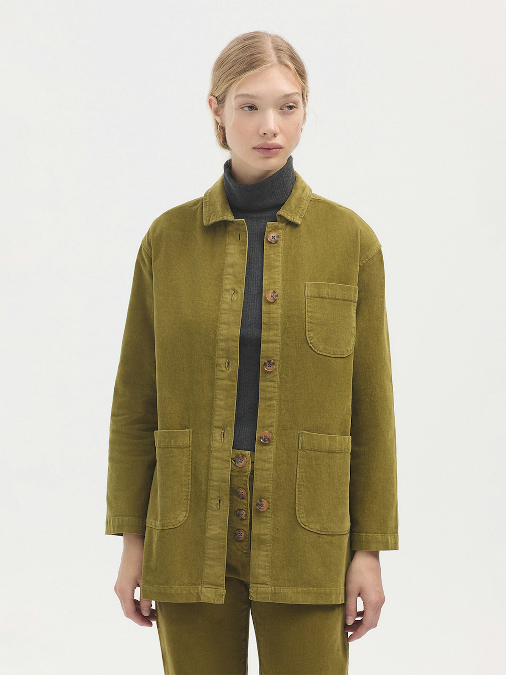Micro cord jacket
