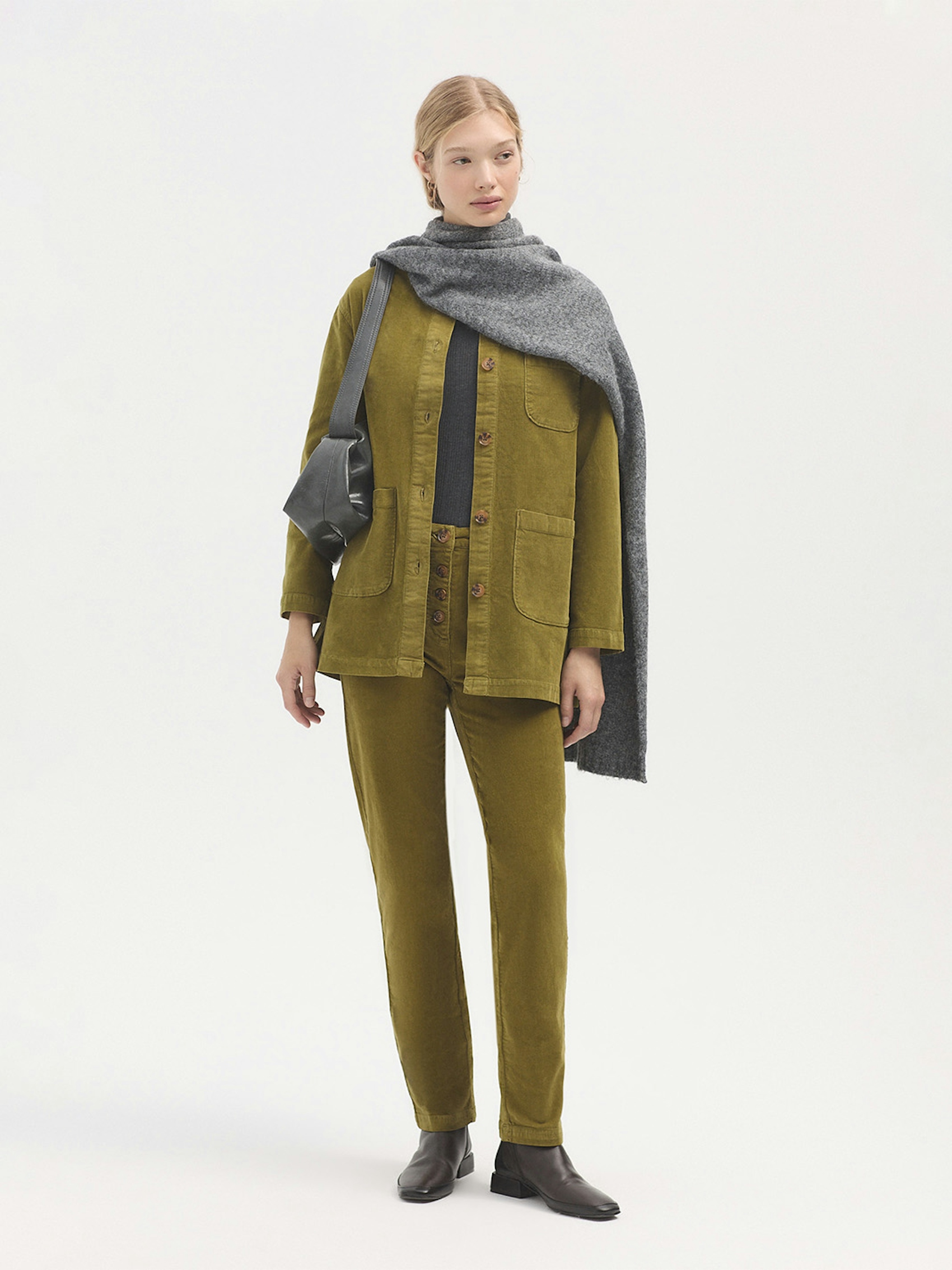 Micro cord jacket