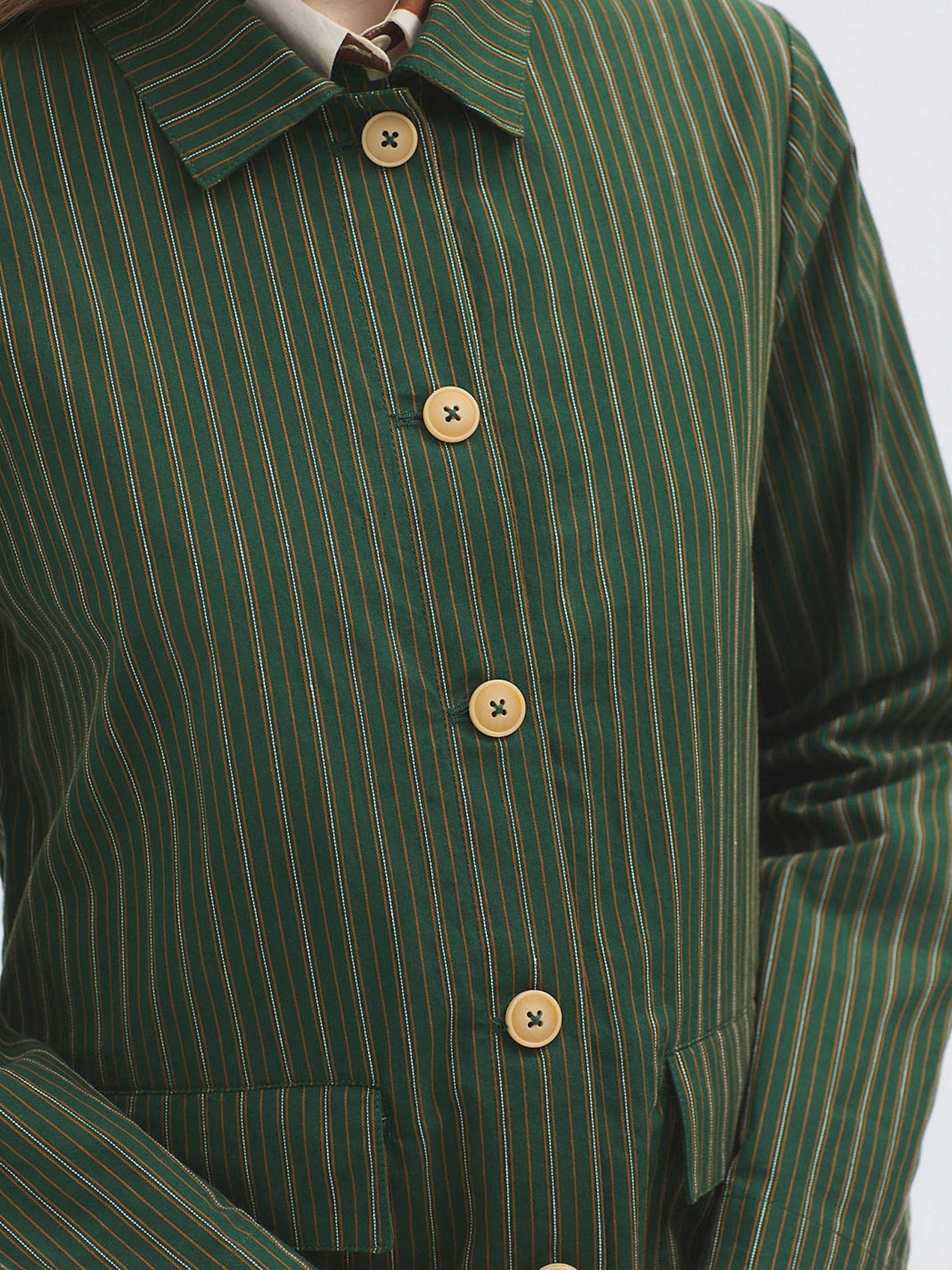 Veste rayures bicolores
