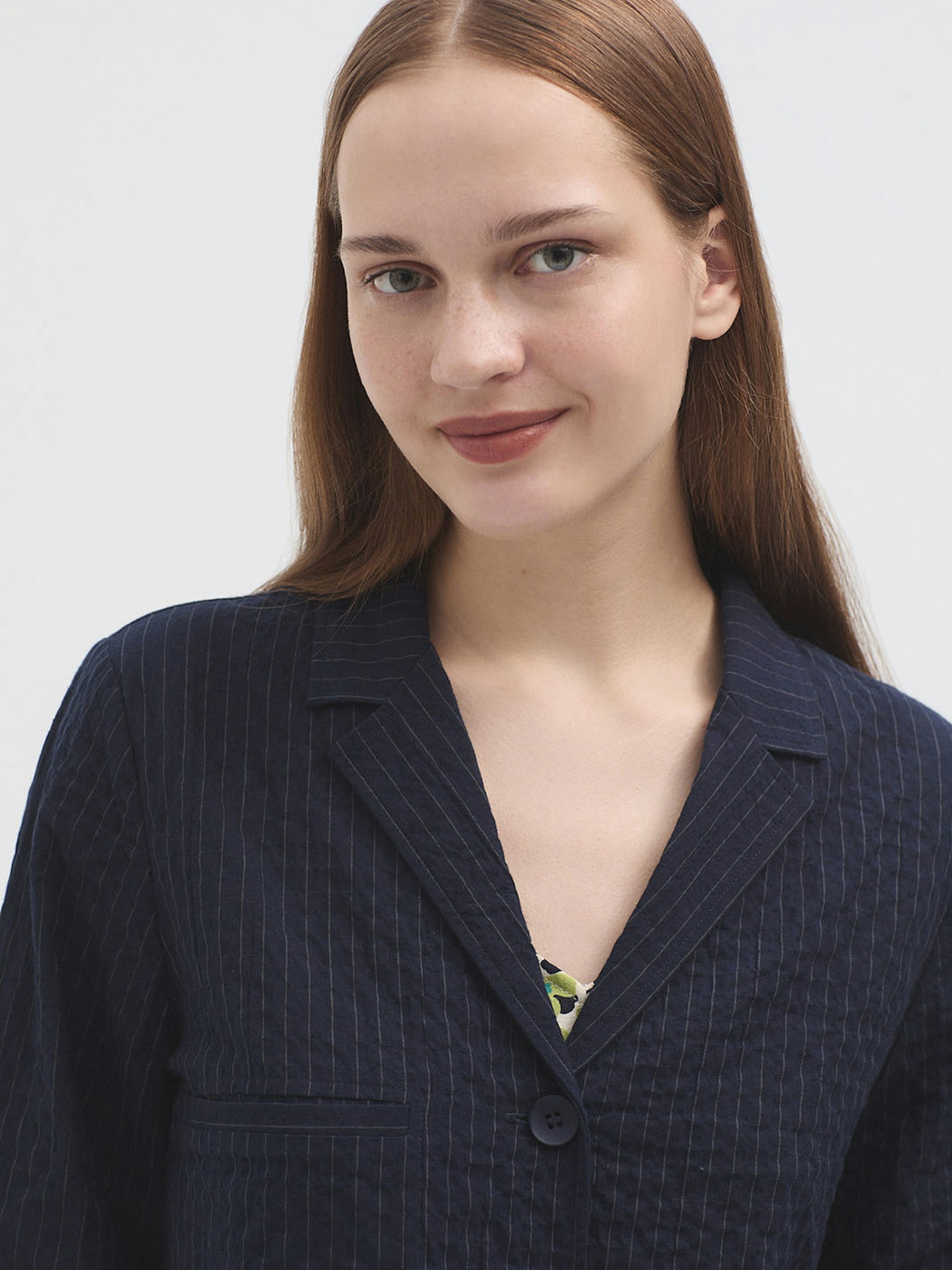 Veste rayure diplomatique 1