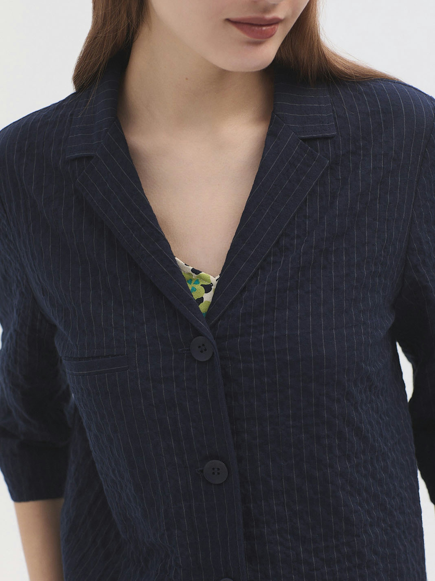 Pinstripe jacket