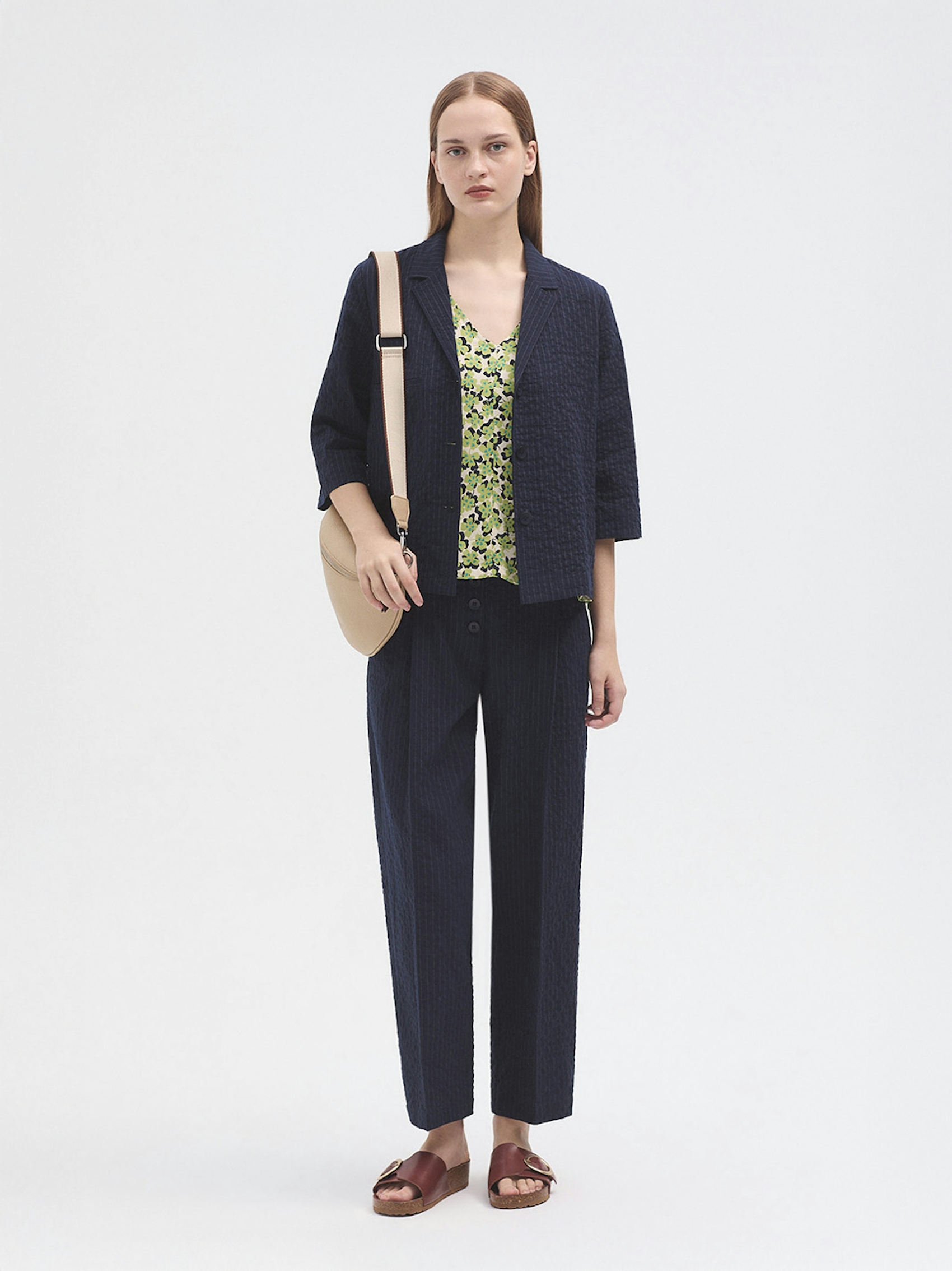 Pinstripe jacket