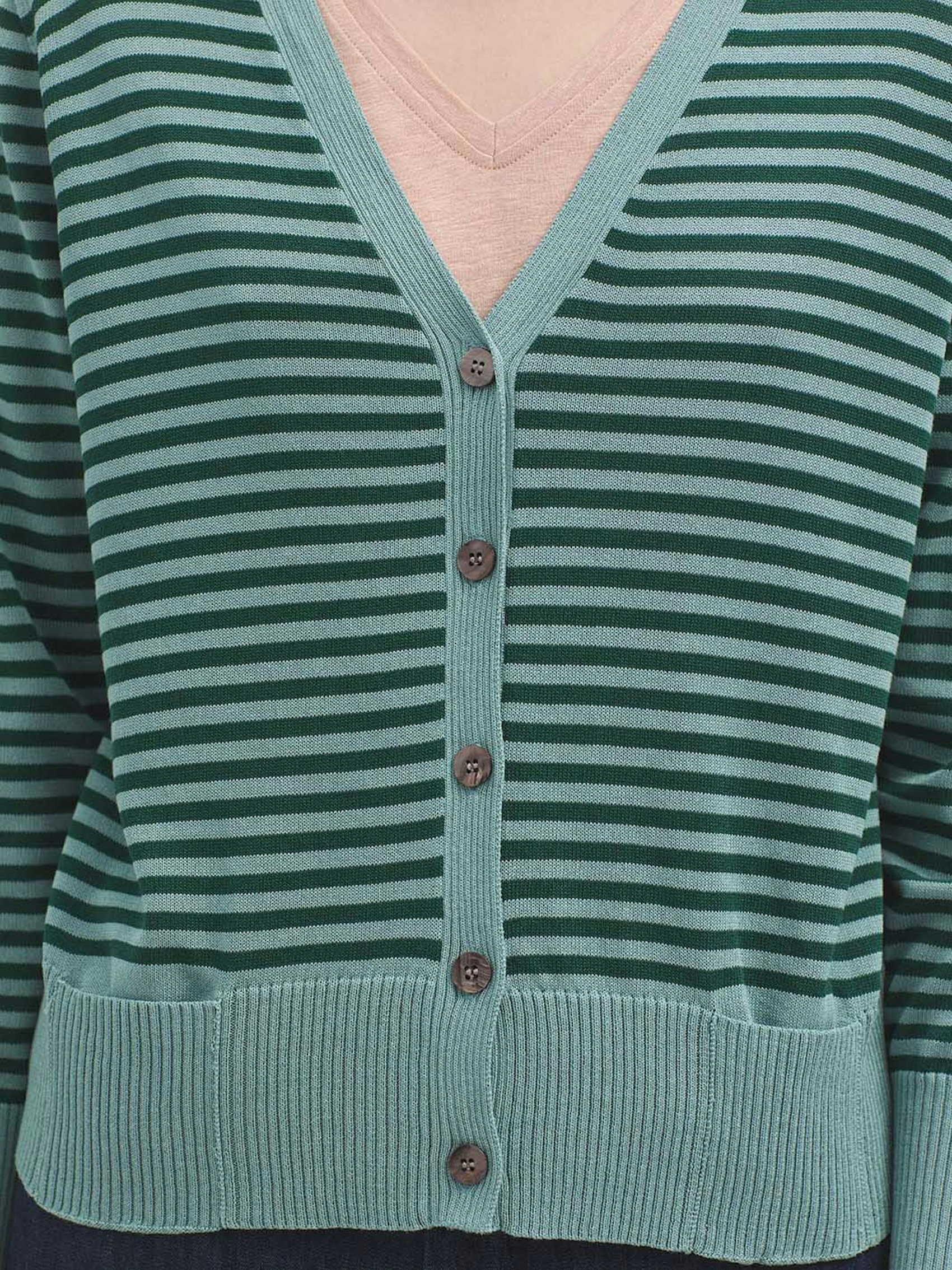 Chaqueta rayas viscosa