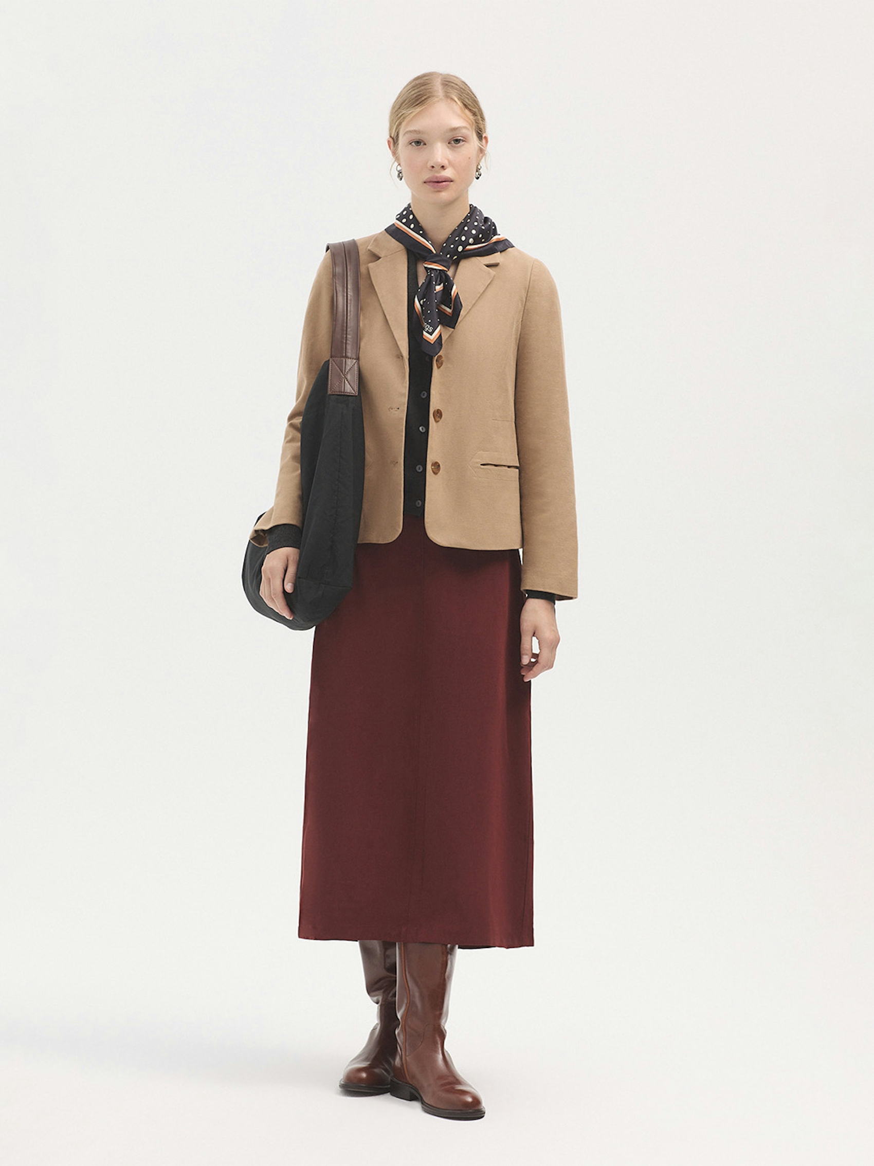 Shawl collar cardigan