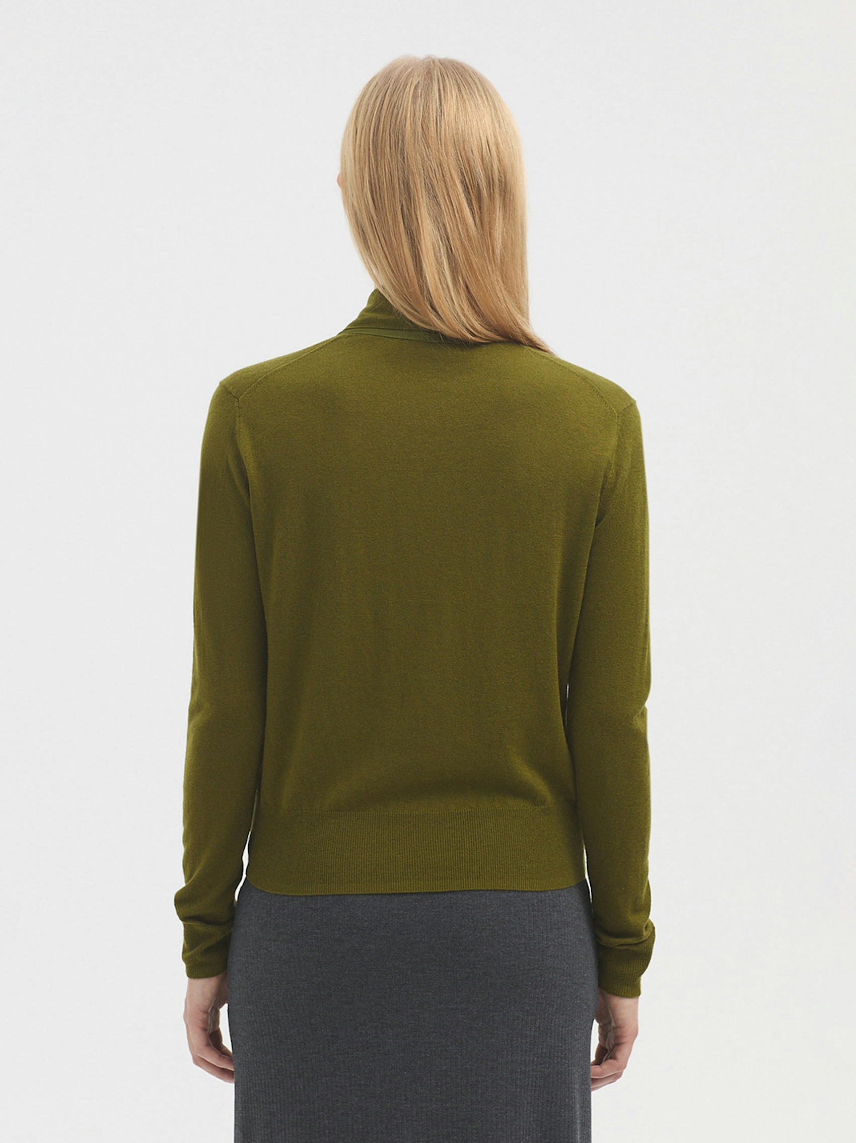 Shawl collar cardigan