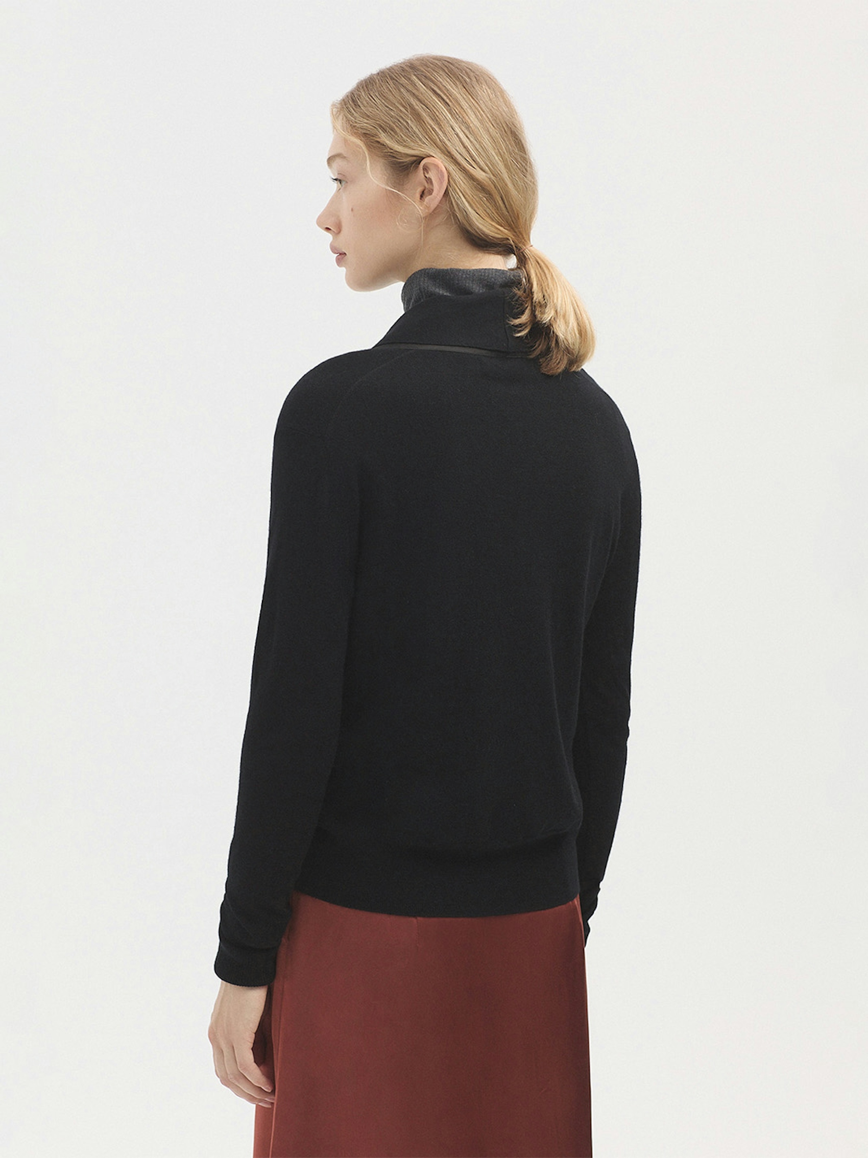 Shawl collar cardigan