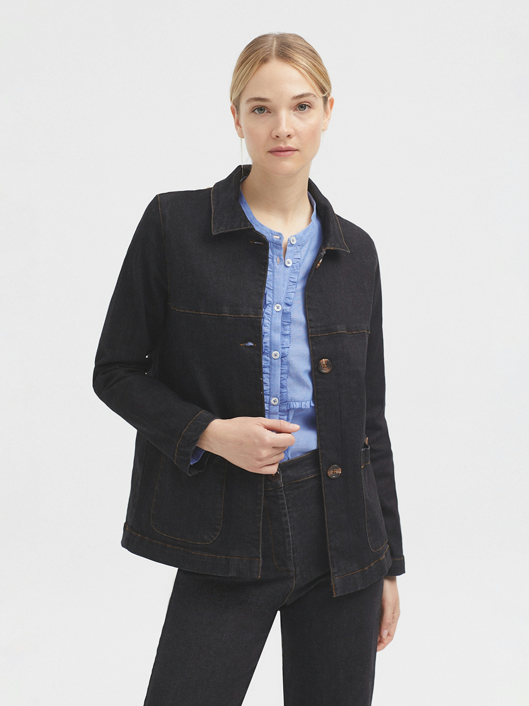 BCI cotton denim jacket 0