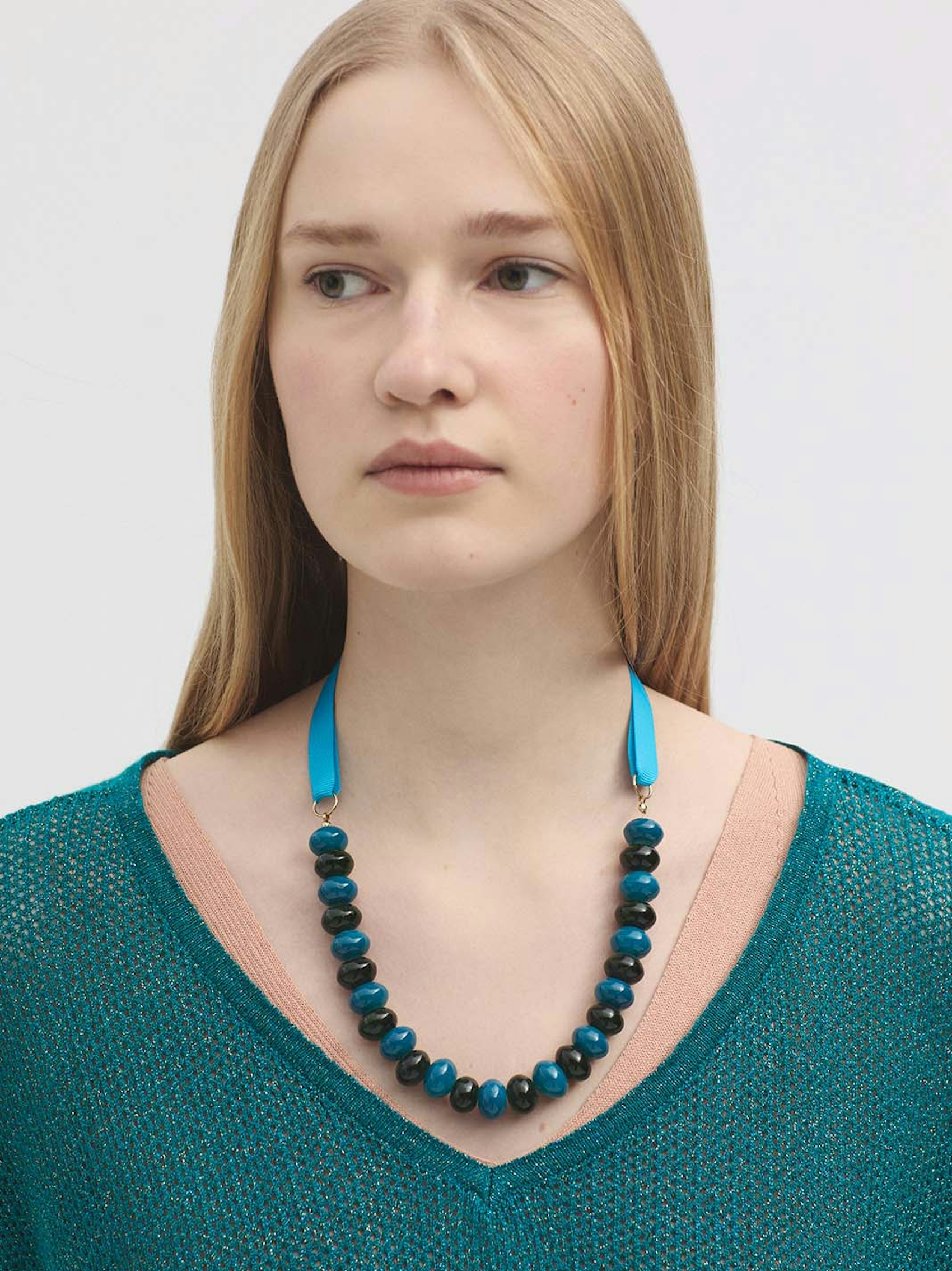 Collar bicolor cinta