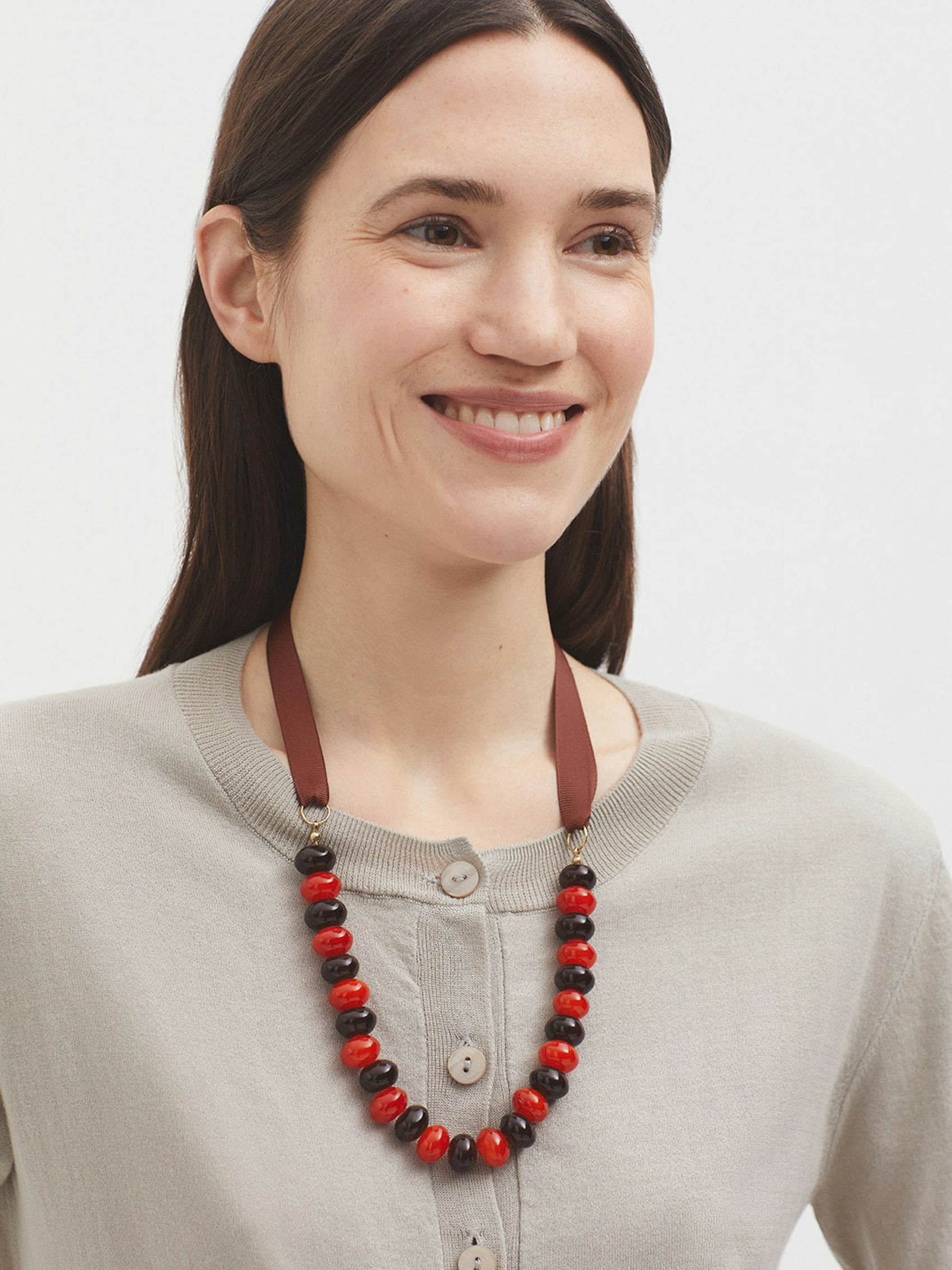 Collar bicolor cinta