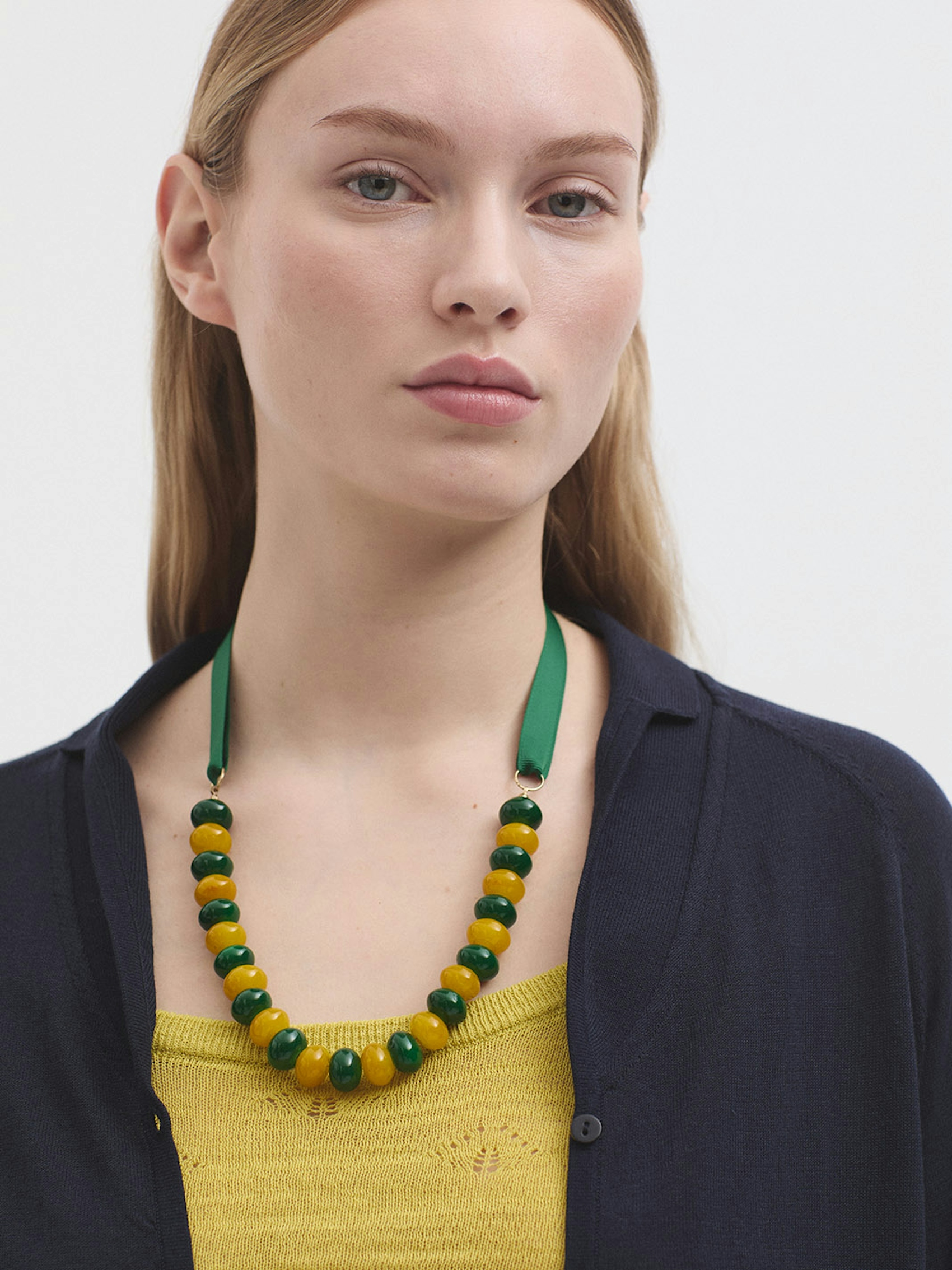 Collar bicolor cinta