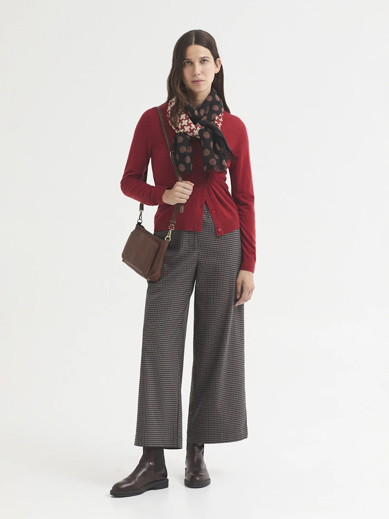 Fular Dots & Houndstooth