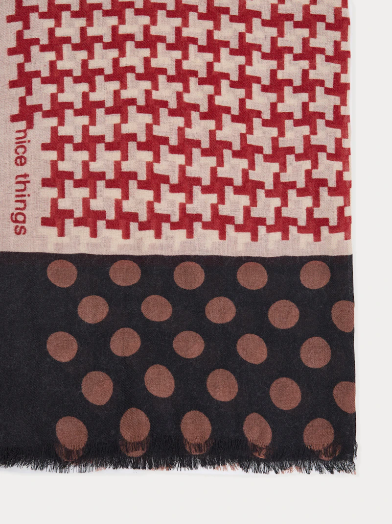 Fular Dots & Houndstooth