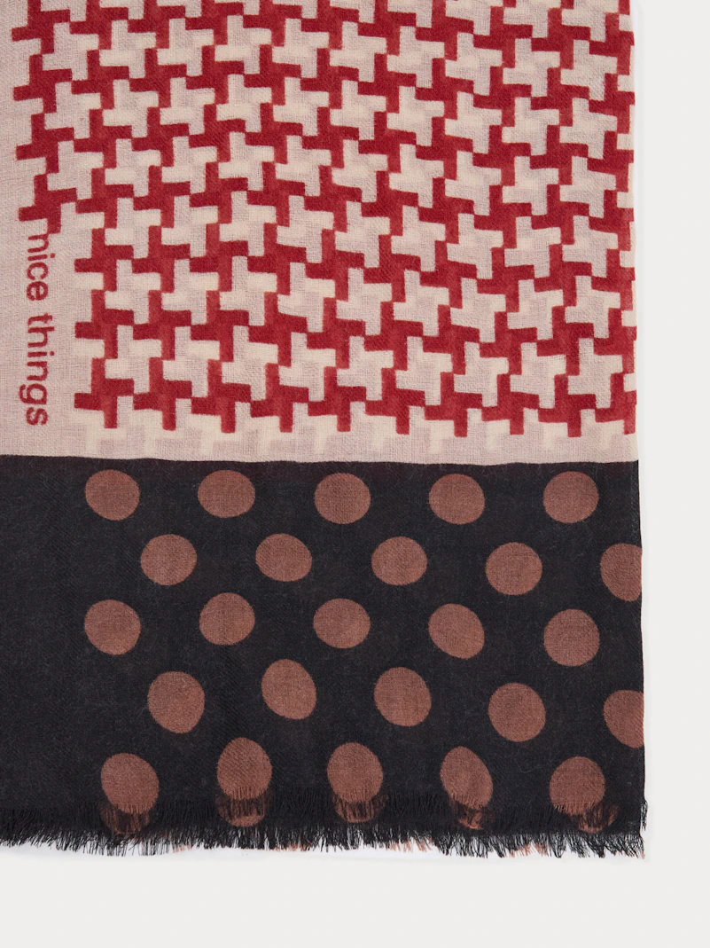 Fular Dots & Houndstooth