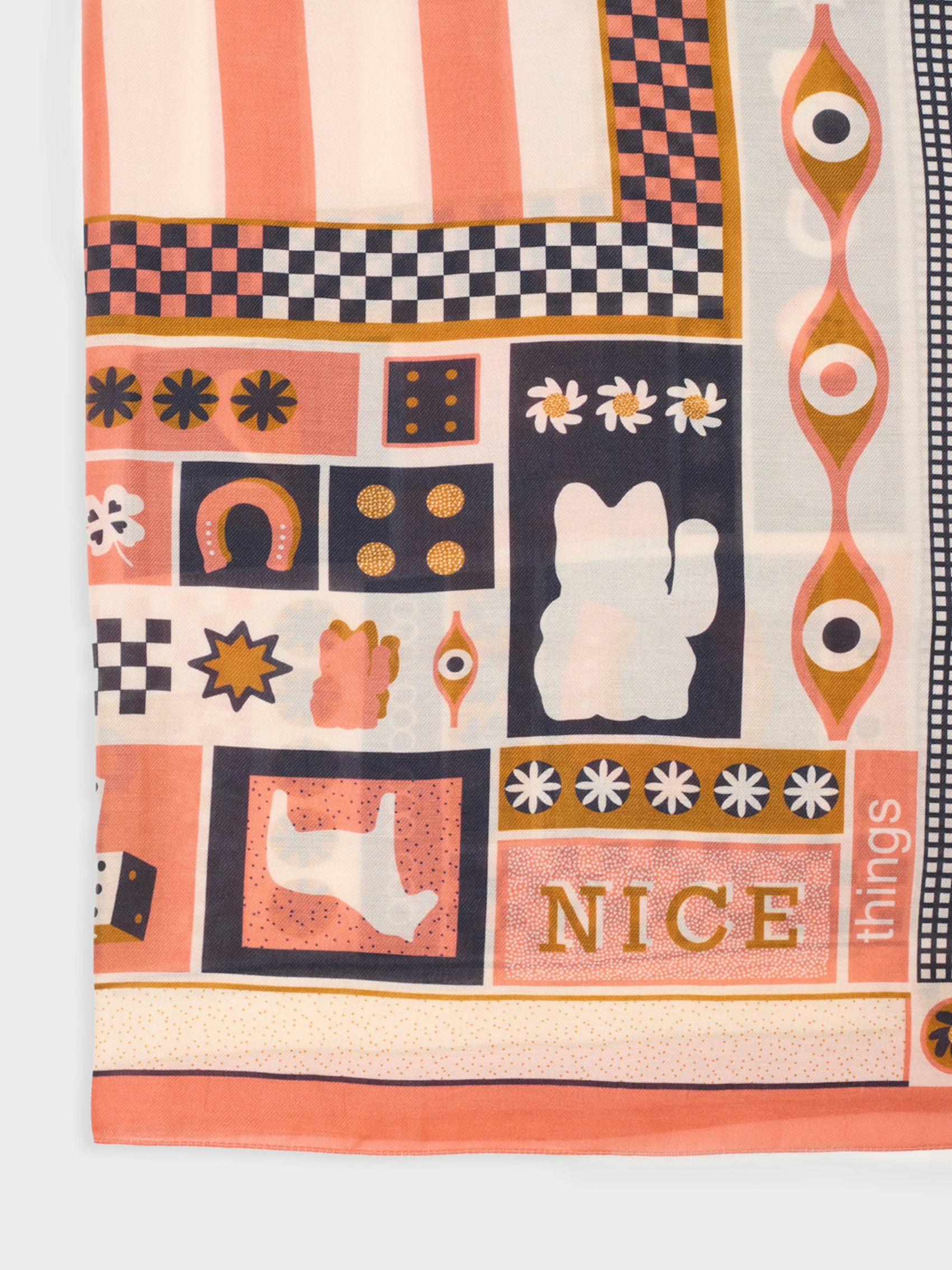 Foulard Good Luck viscose