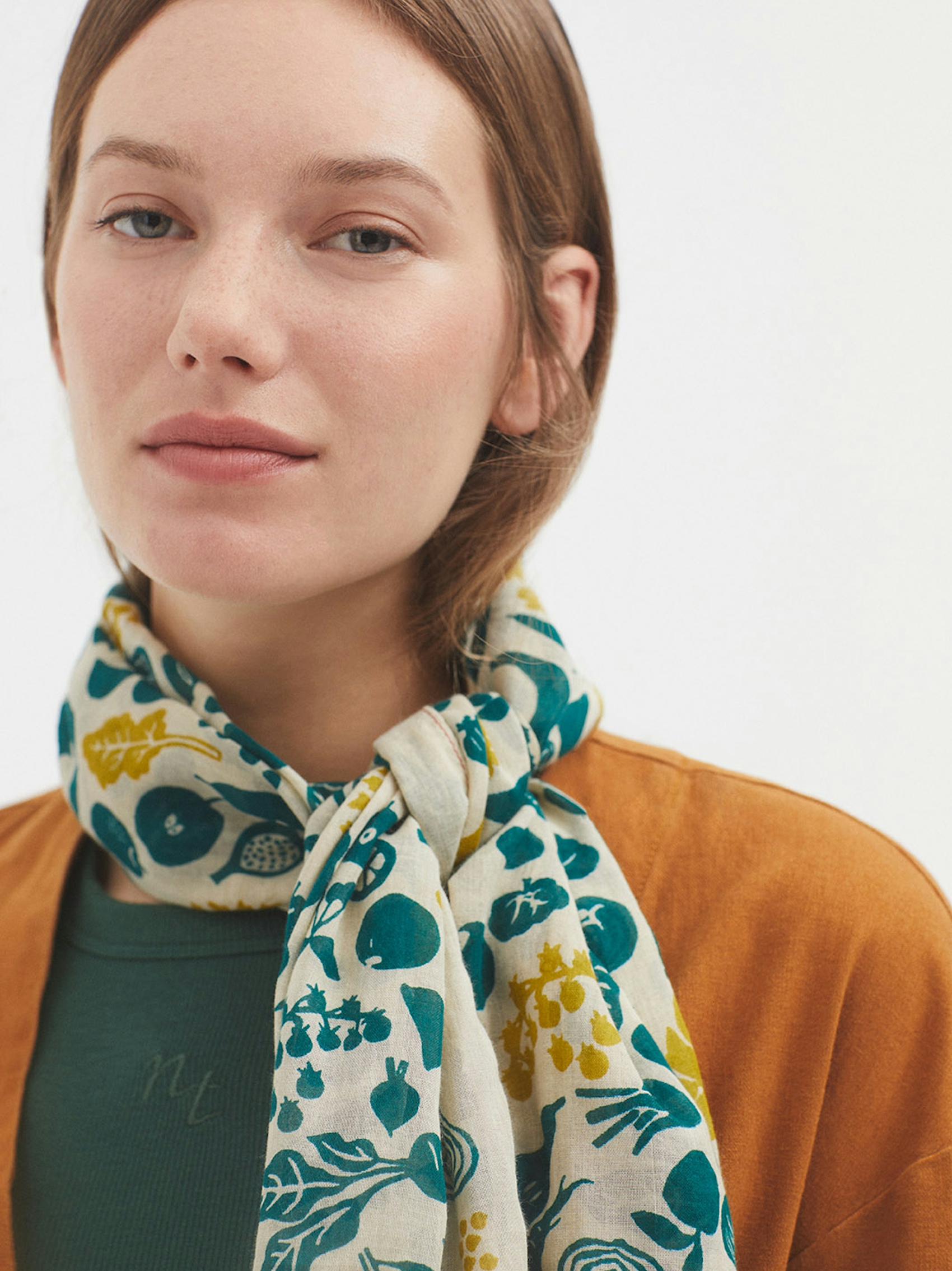Foulard Greenery coton bio