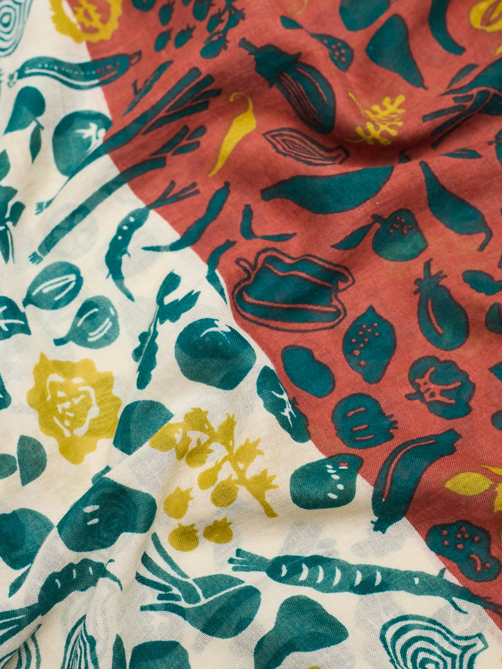 Foulard Greenery coton bio