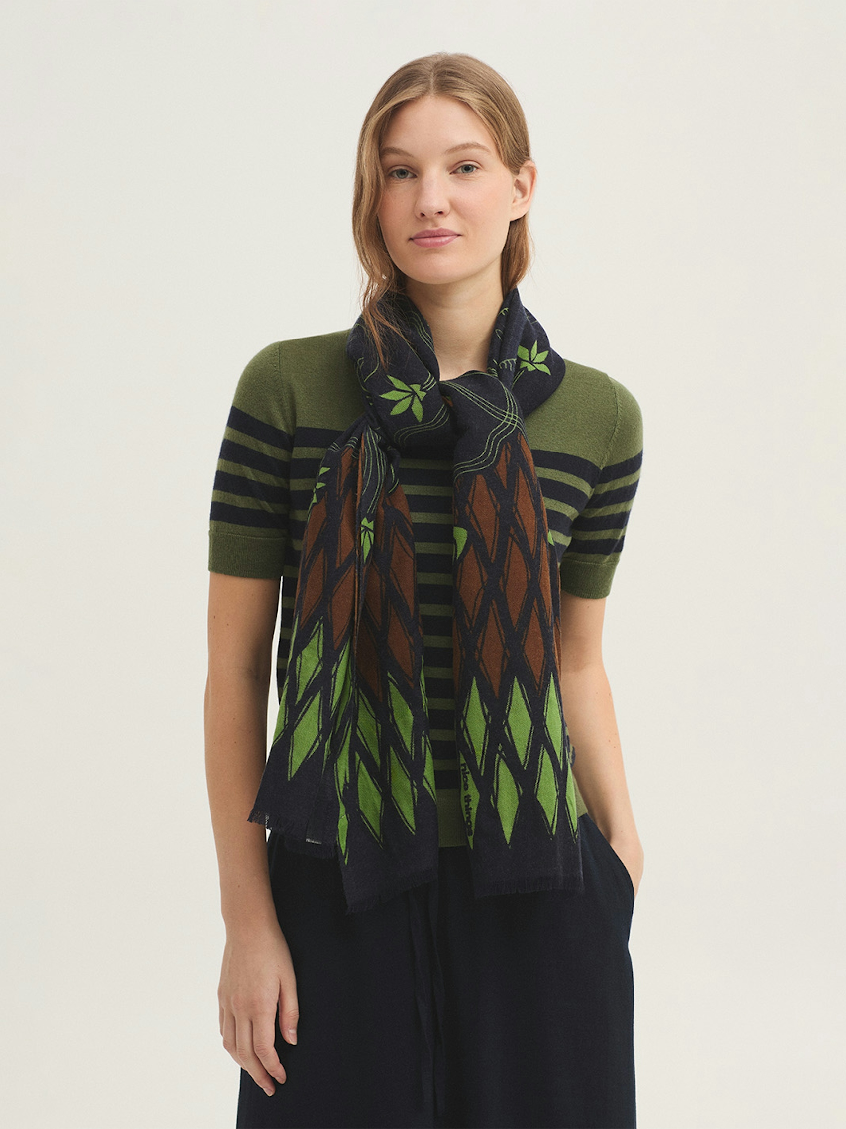 Foulard Muses Garden