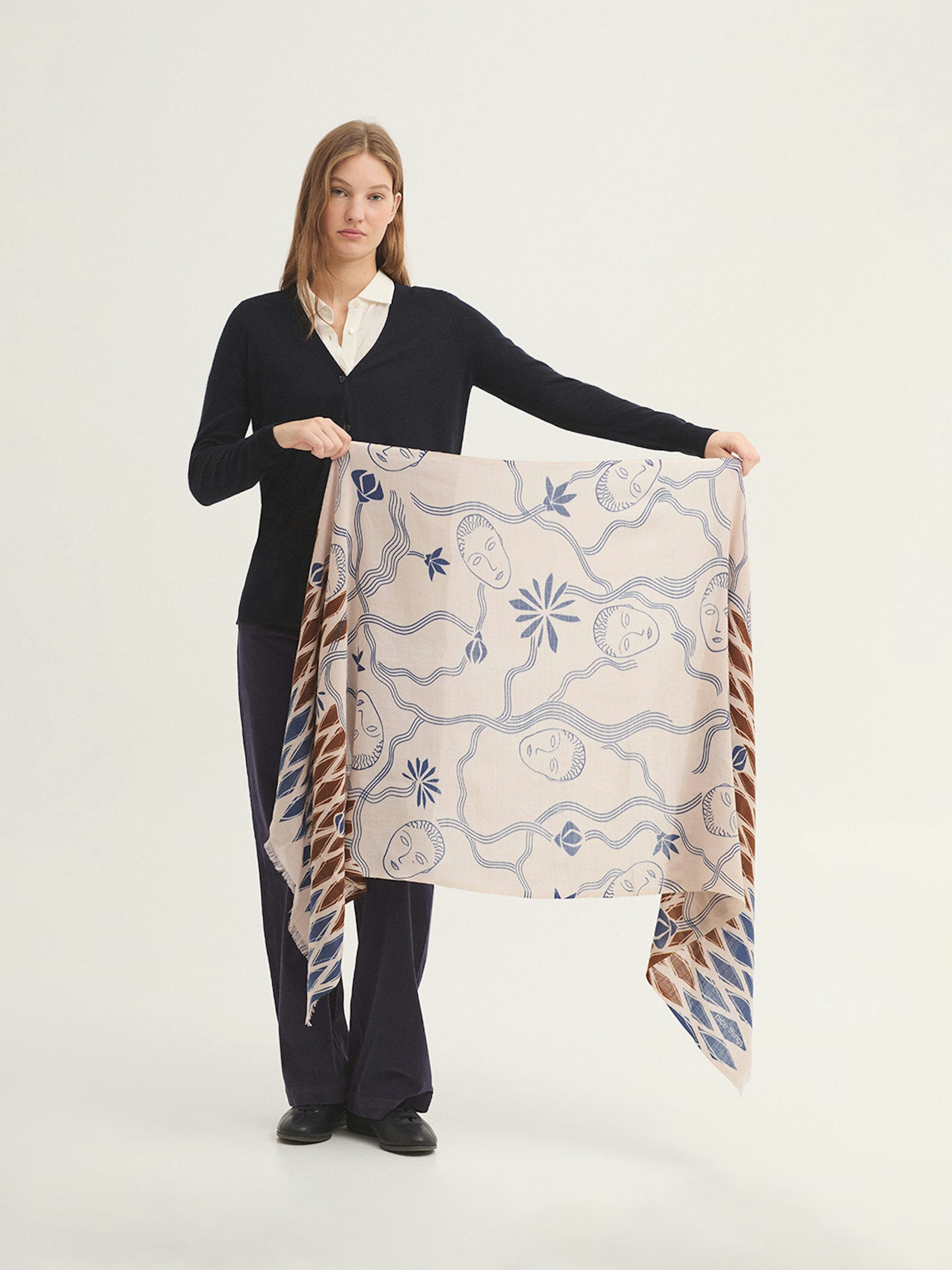 Foulard Muses Garden