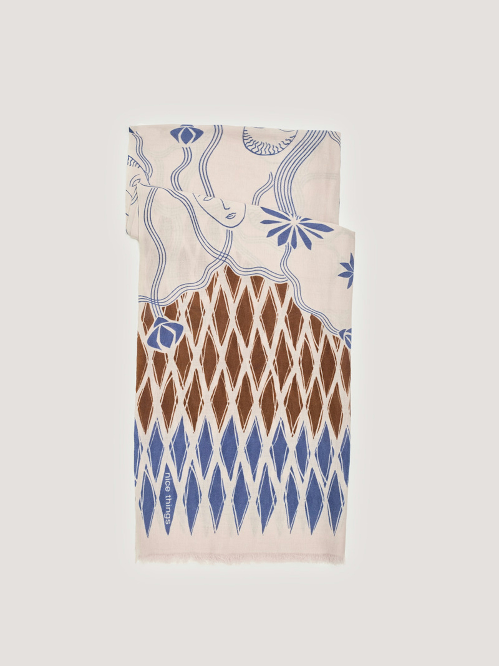 Foulard Muses Garden