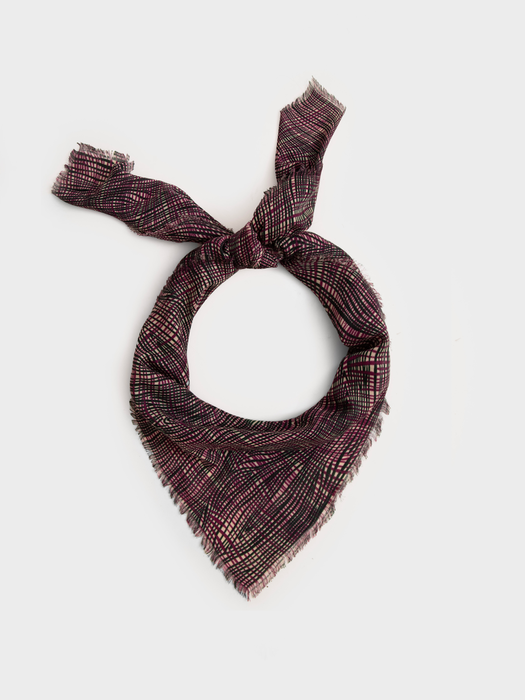 Woodgrain Dot foulard