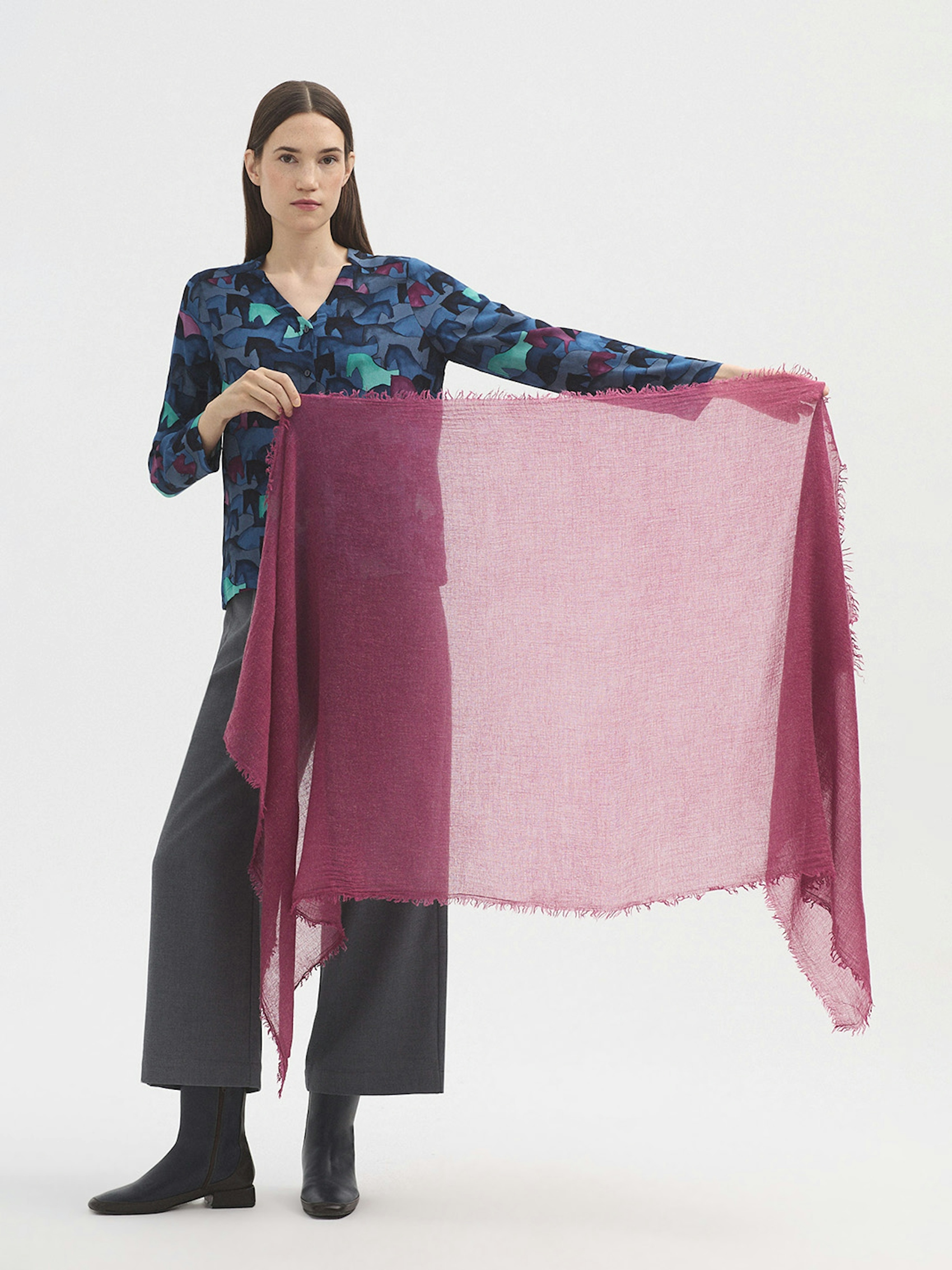 Multicoloured foulard