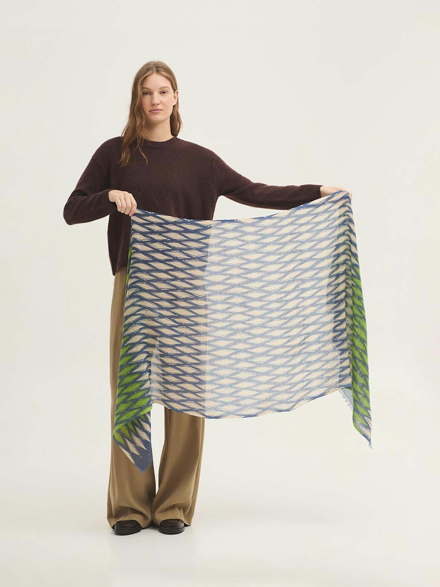 Foulard stampa Diamonds
