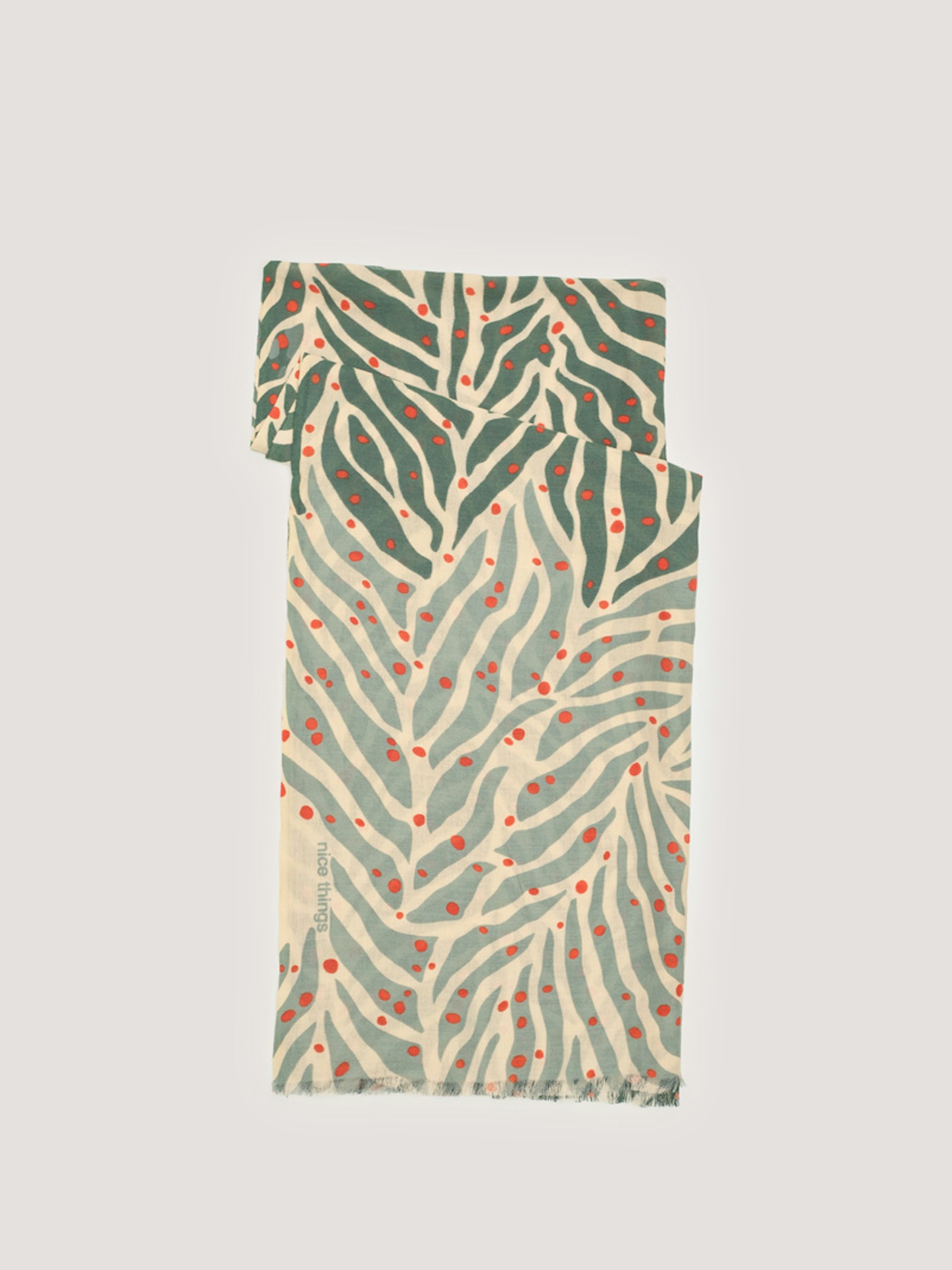 Foulard stampa Zebra
