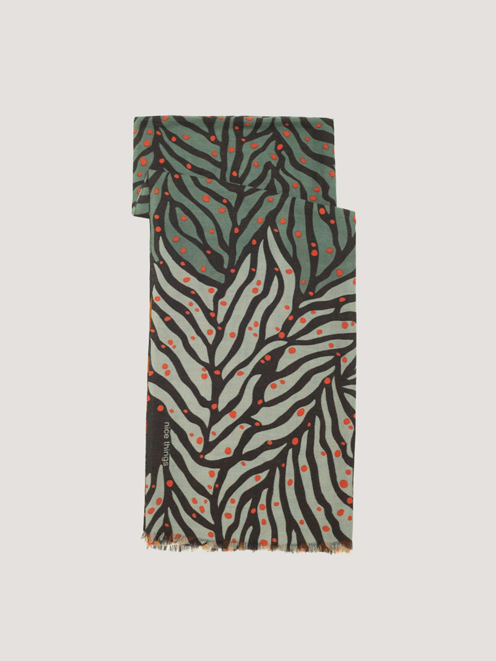 Foulard stampa Zebra