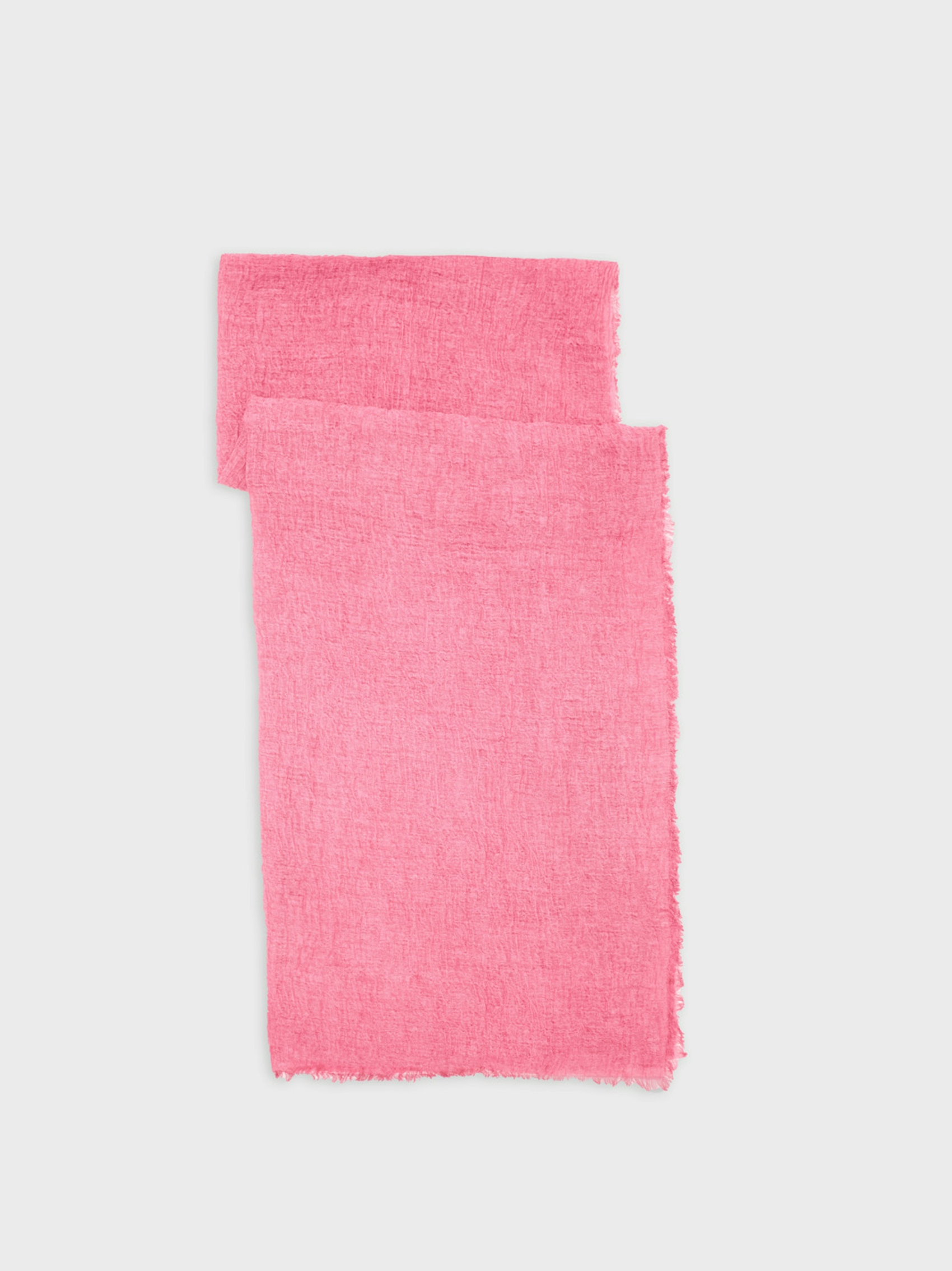 Foulard tinta unita lavato