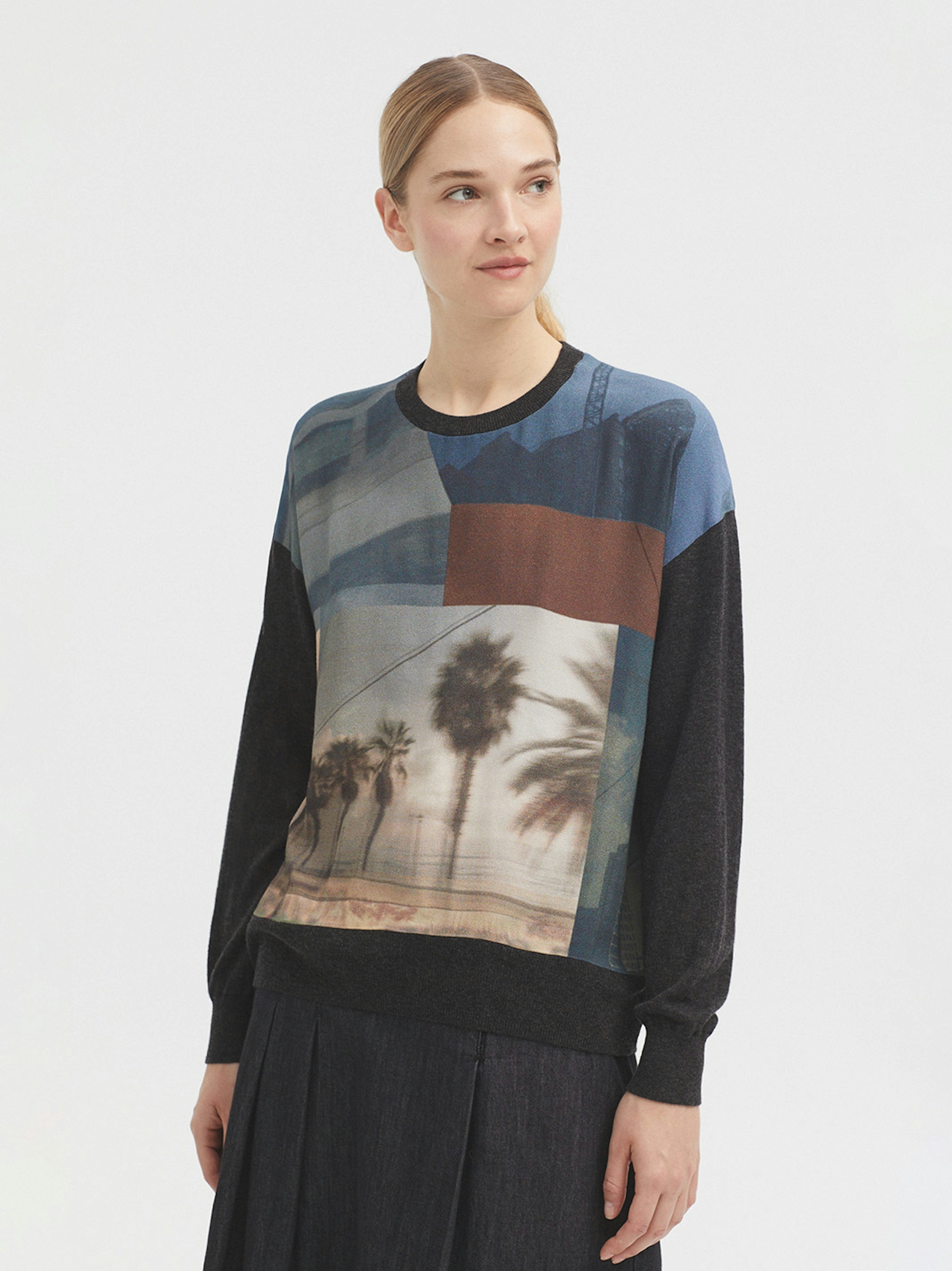 City merino wool jumper