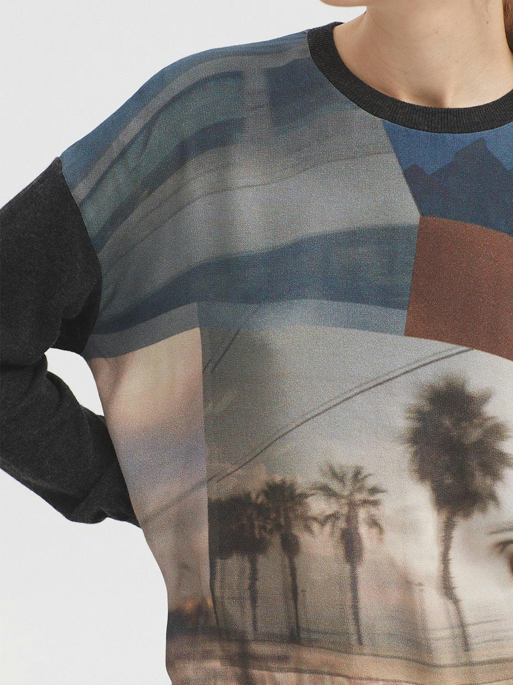 City merino wool jumper