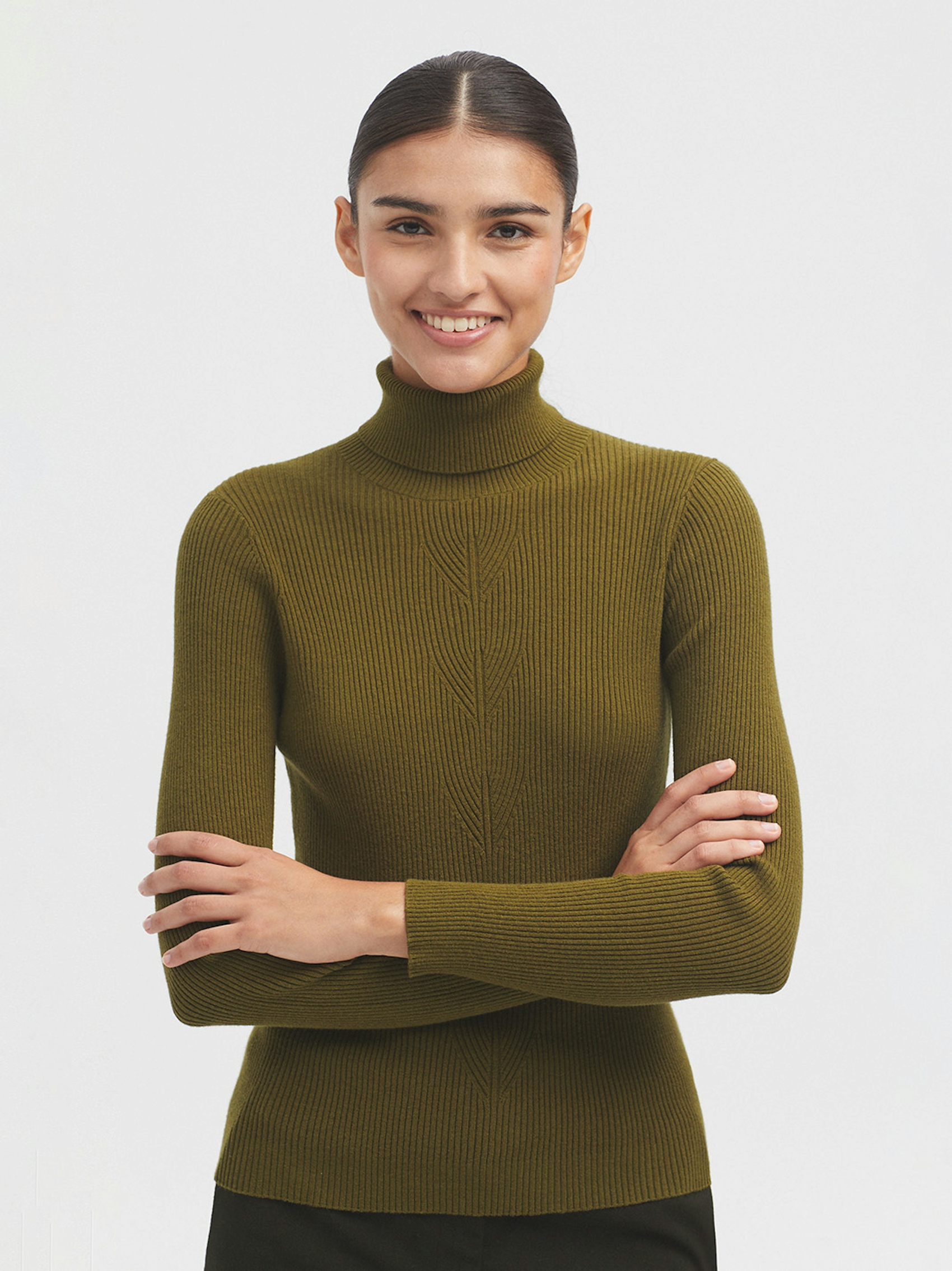 Basic roll neck jumper