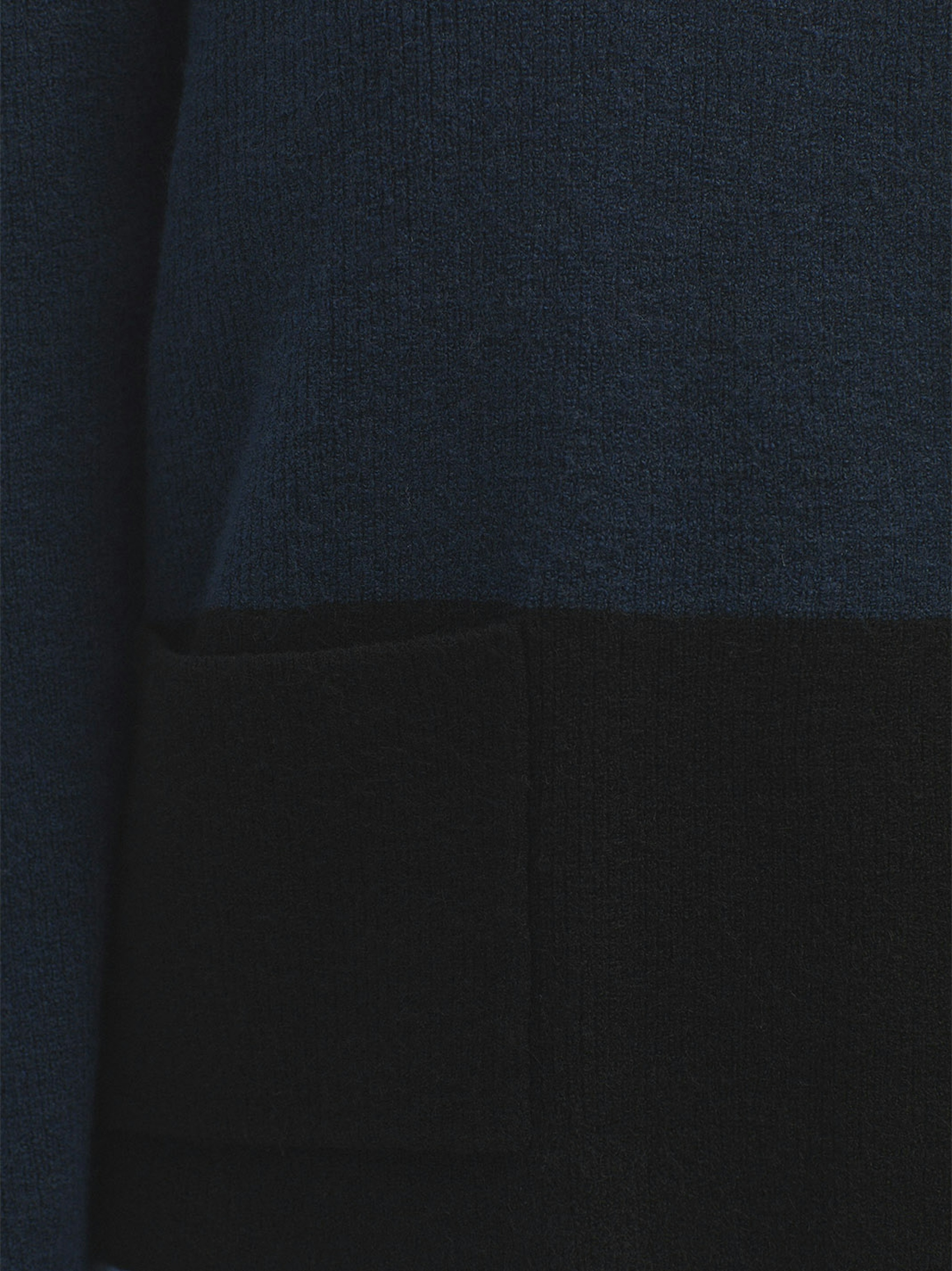 Two tone drop sleeve jumper