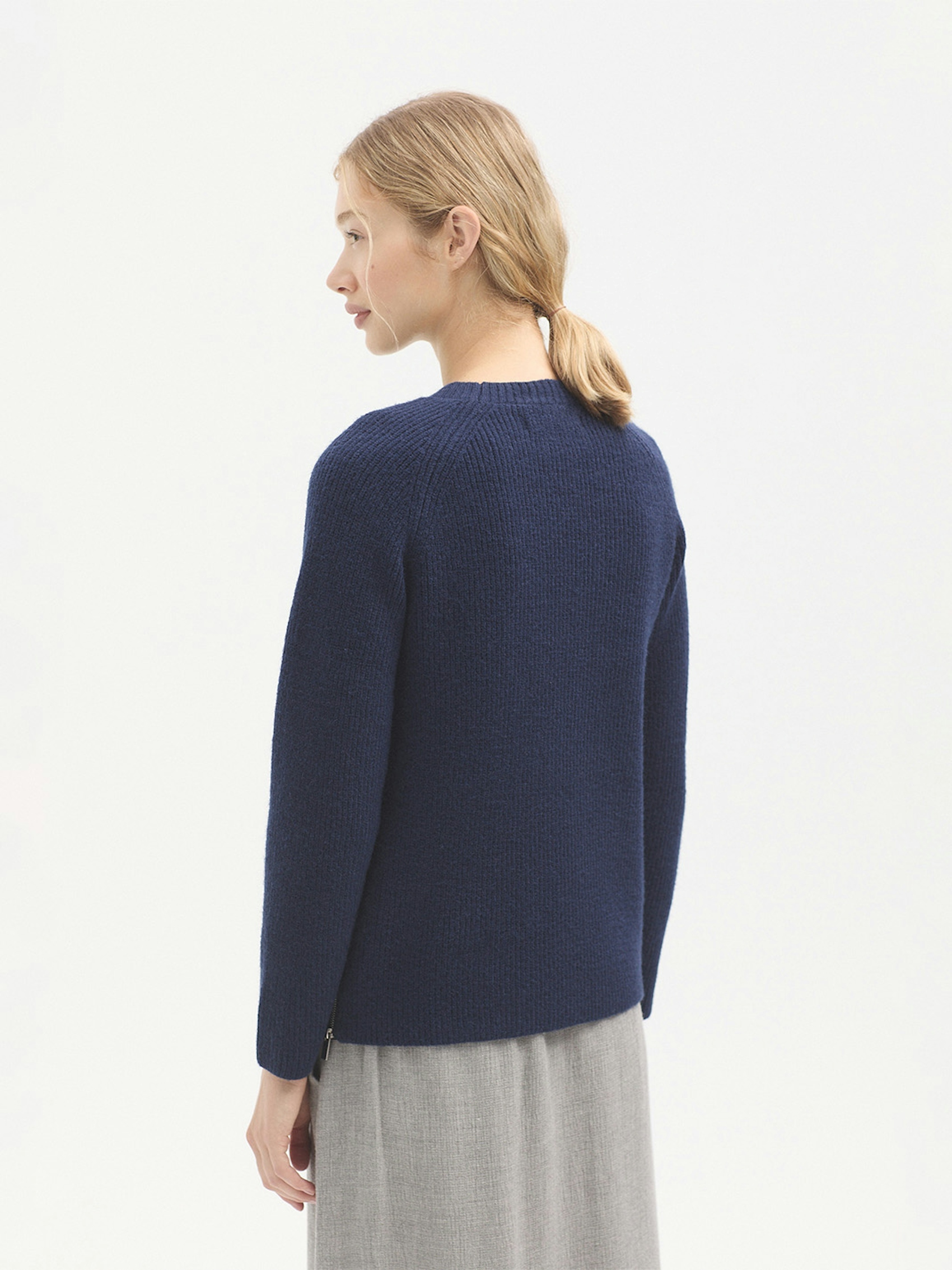 Side zip jumper