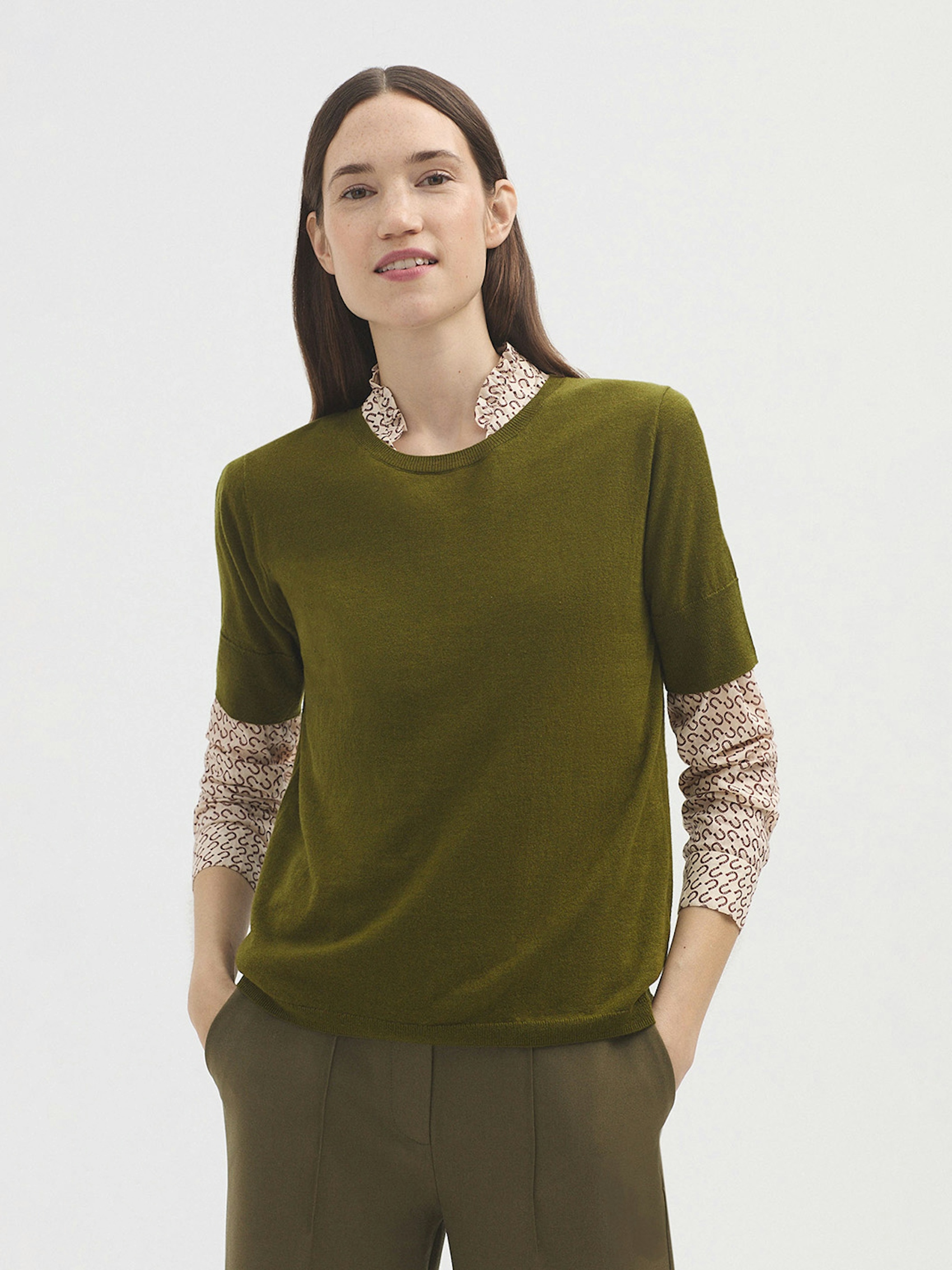 Wool and cashmere jumper