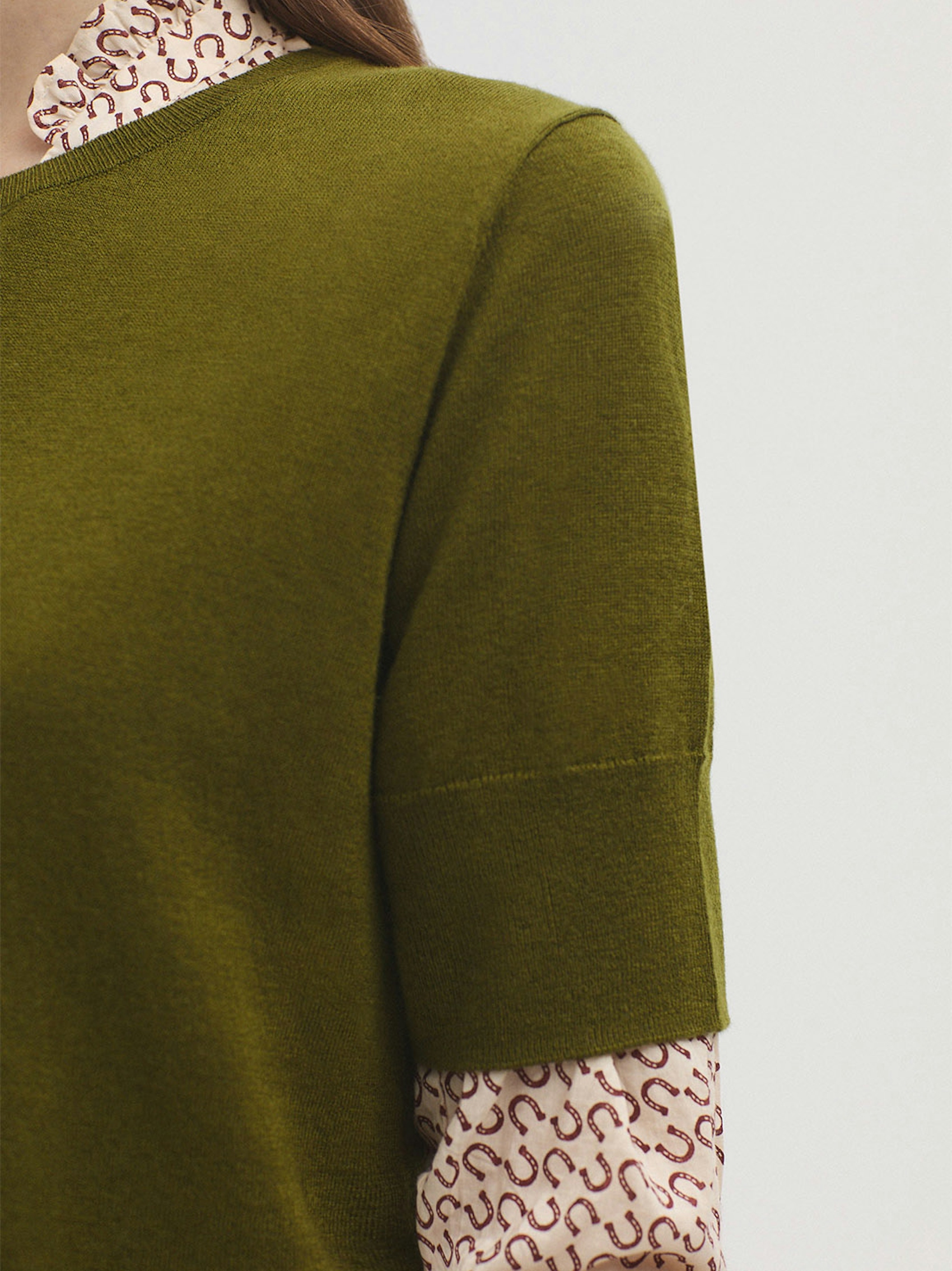 Wool and cashmere jumper