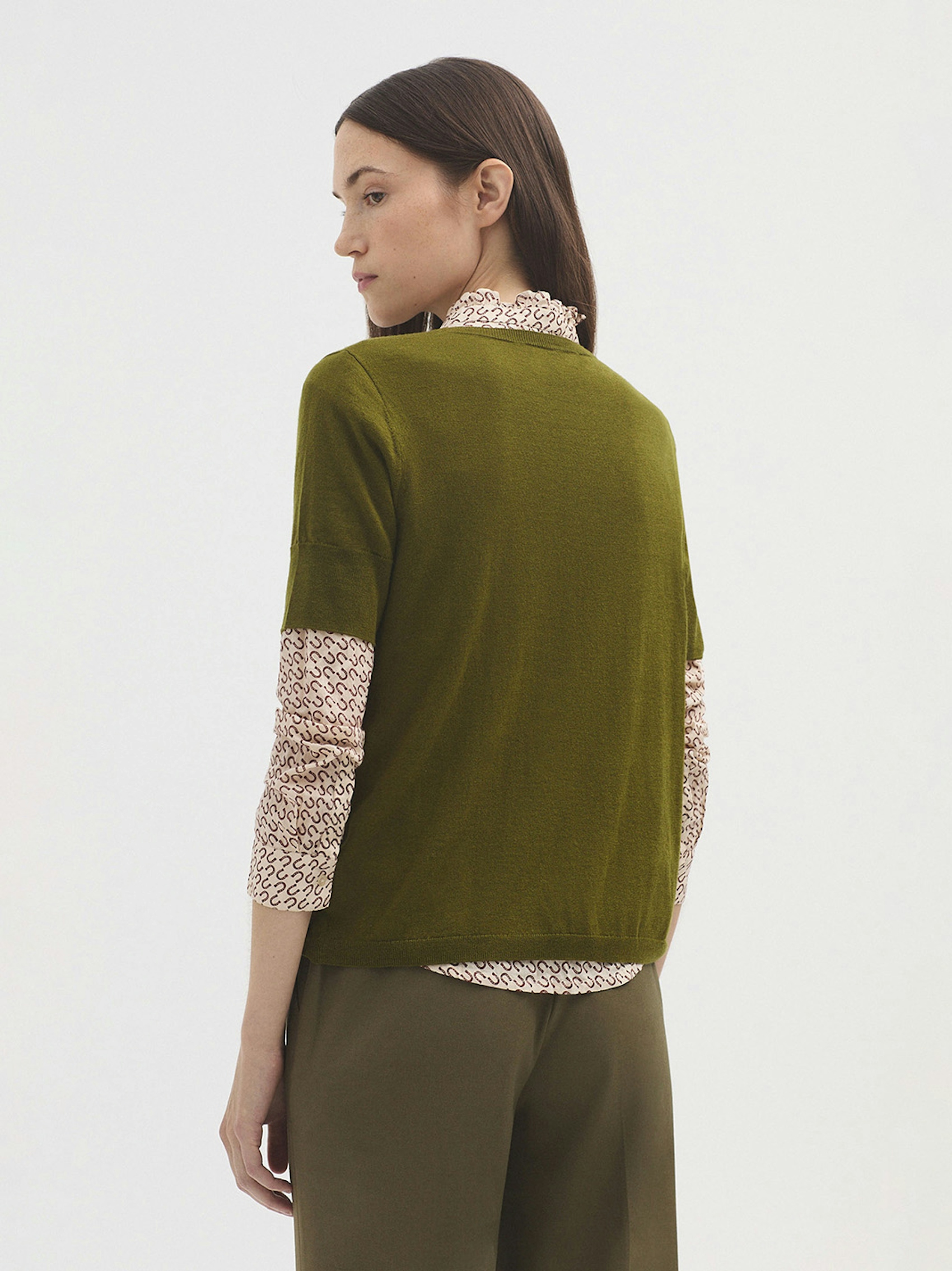Wool and cashmere jumper