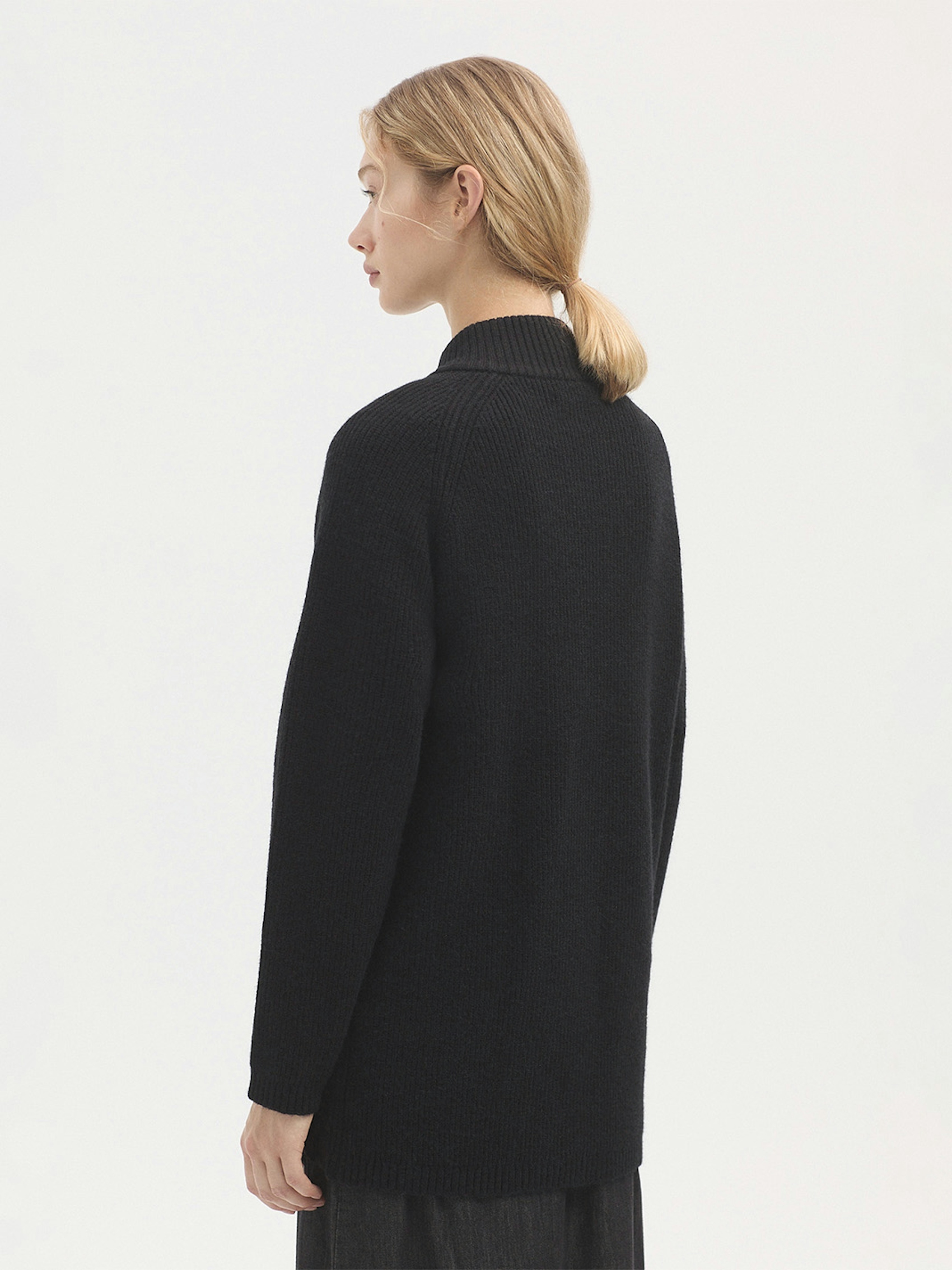 Long zip jumper